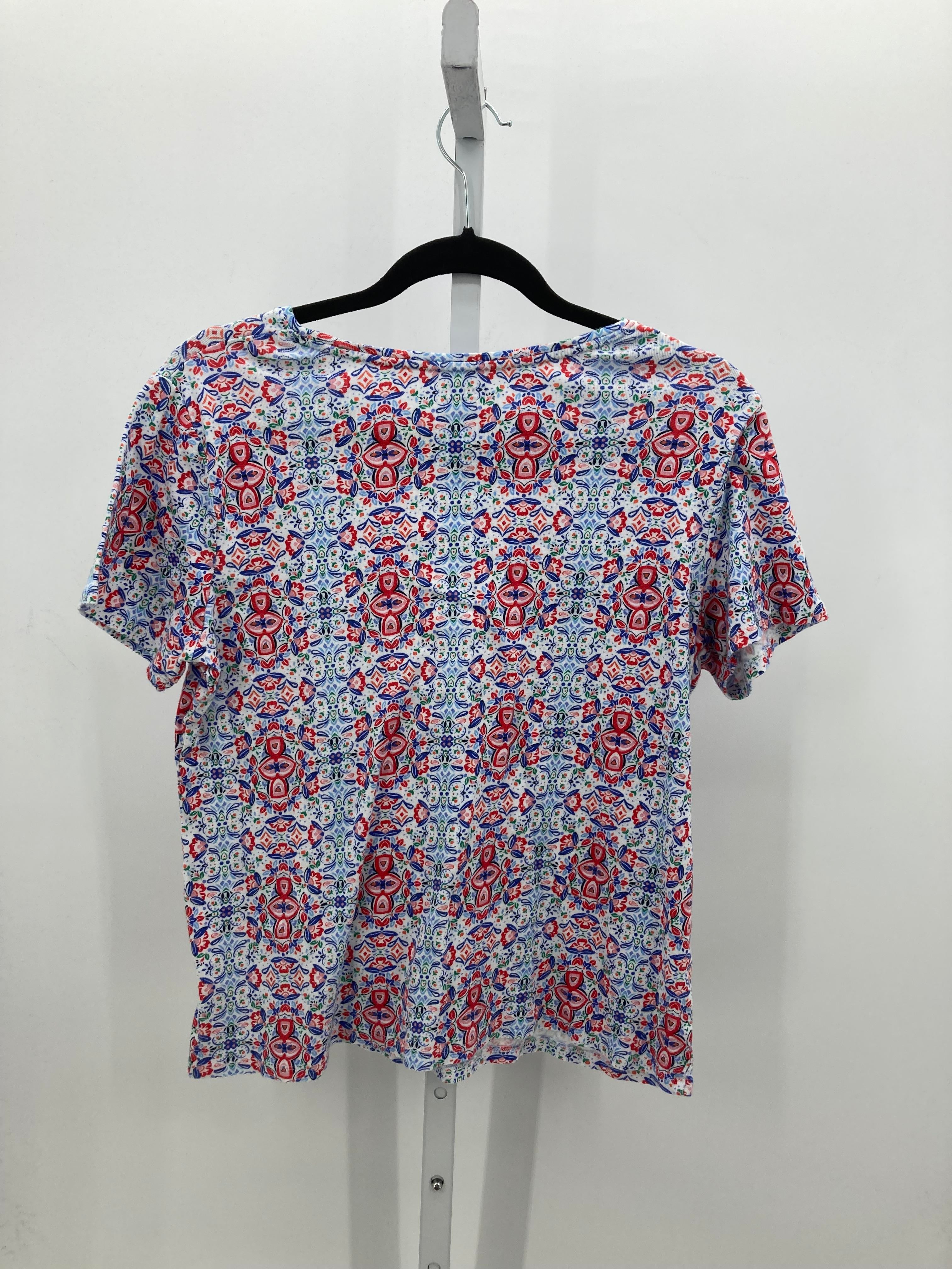 Croft & Barrow Size Large Petite Petite Short Sleeve Shirt