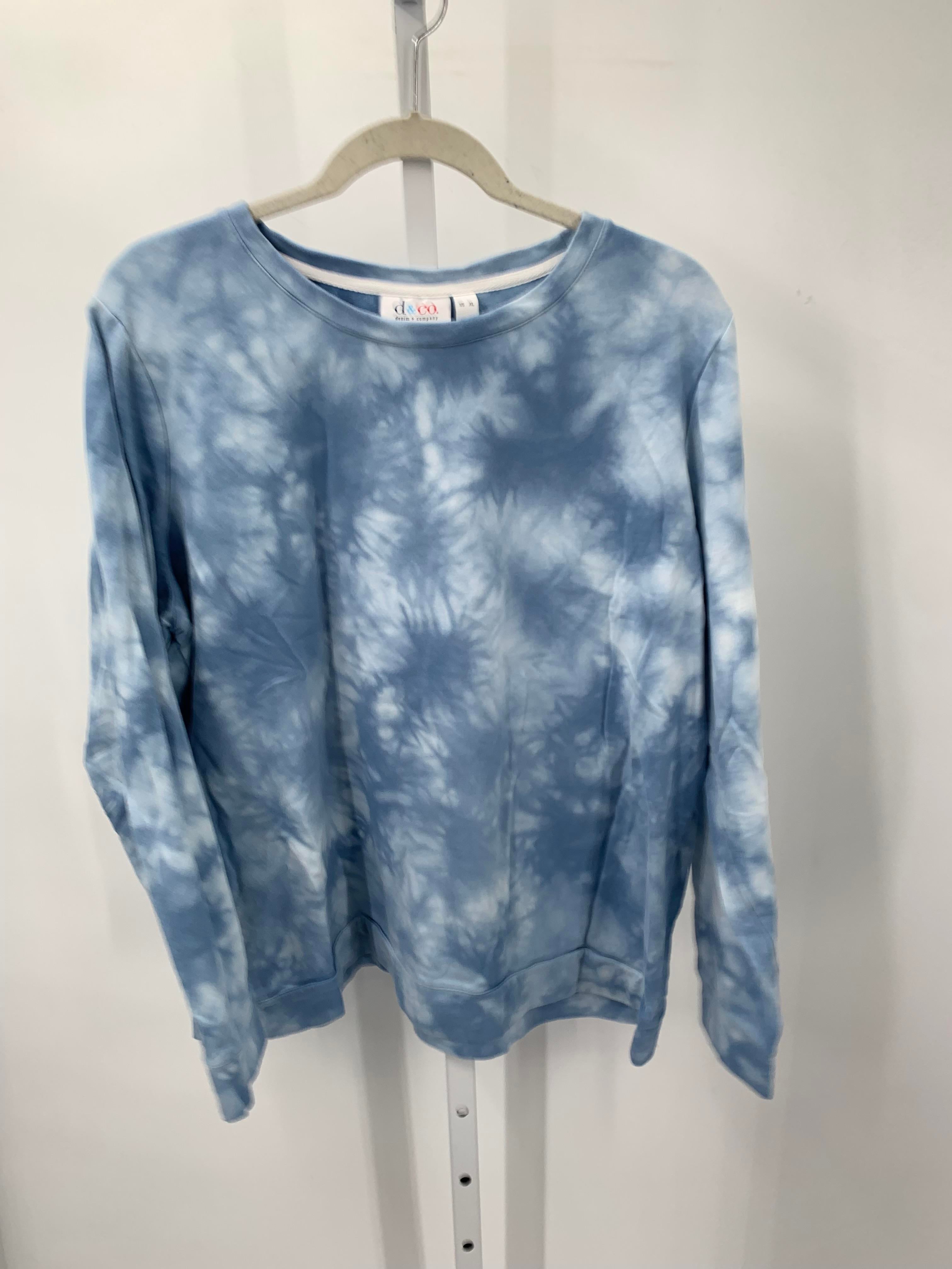 d & co. Size Extra Large Misses Long Sleeve Shirt