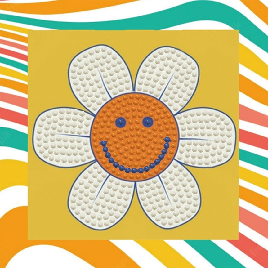 New - Diamond Dotz Vintage Flower