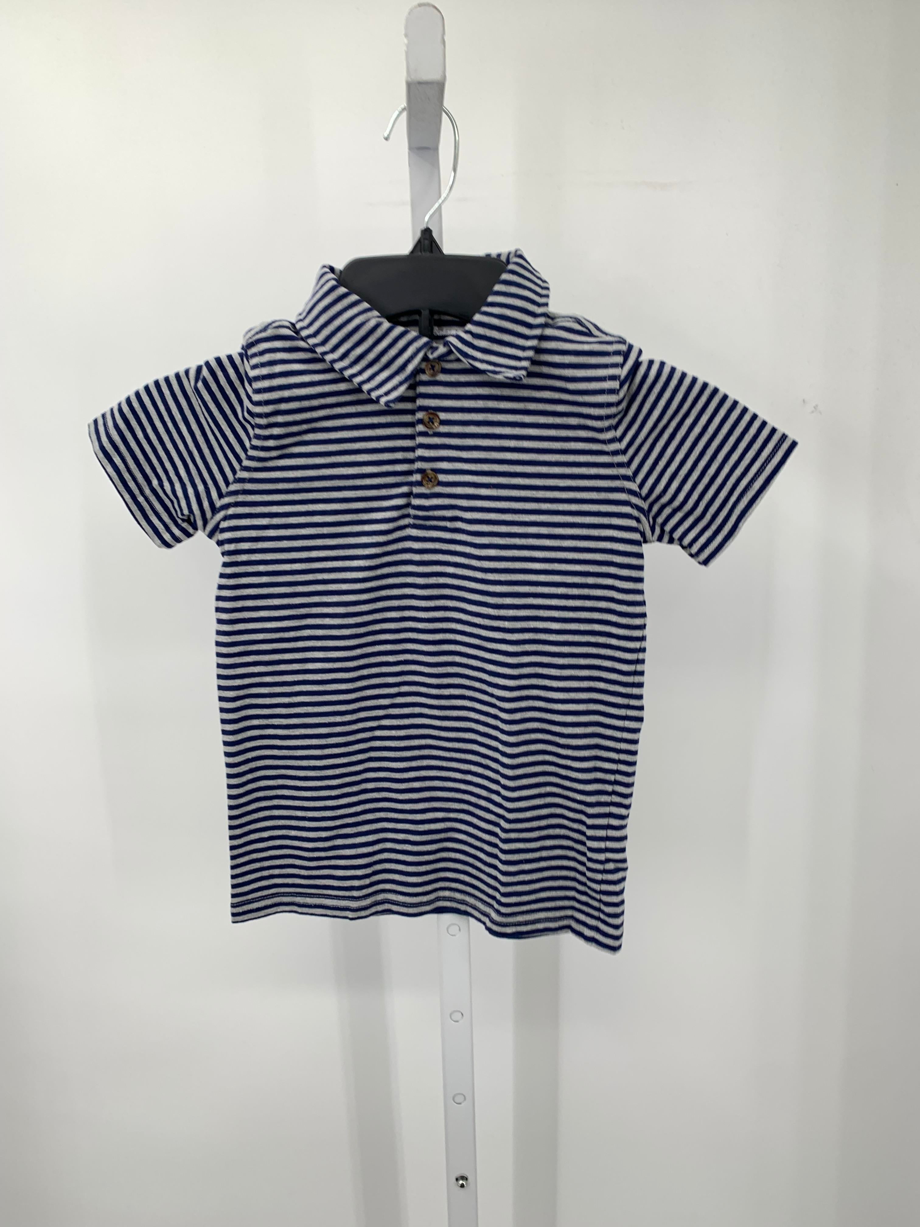 NAVY STRIPES POLO