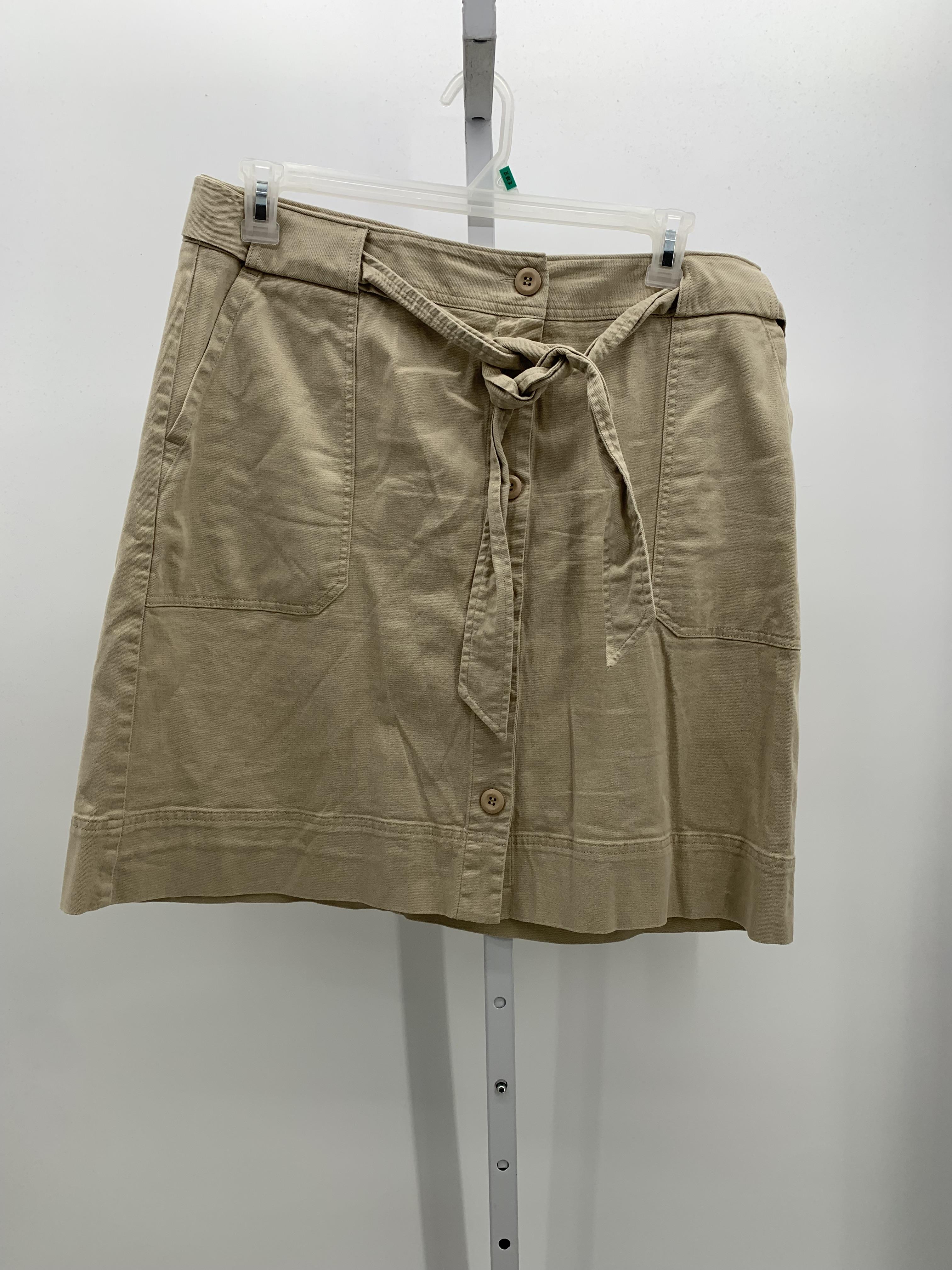 Lands End Size 16 Misses Skirt