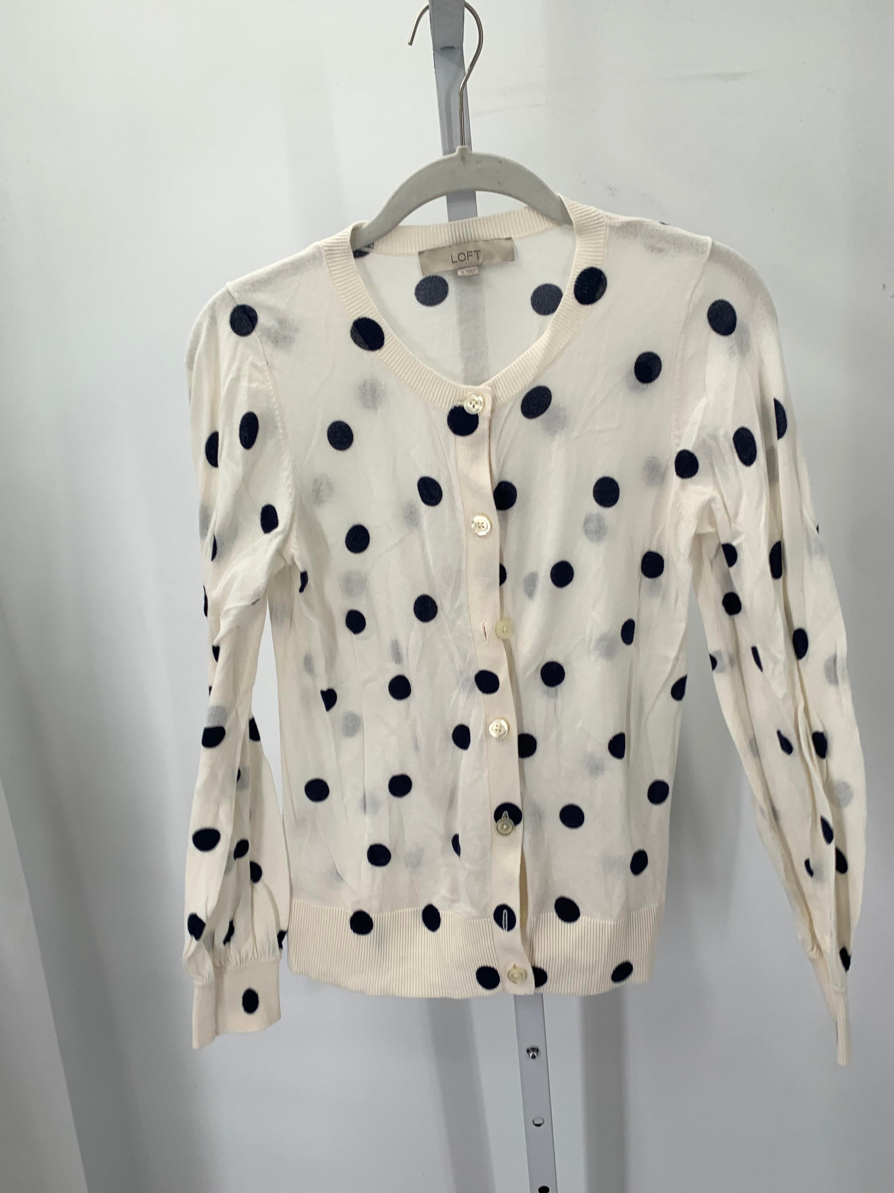 Loft Size Small Misses Long Slv Sweater