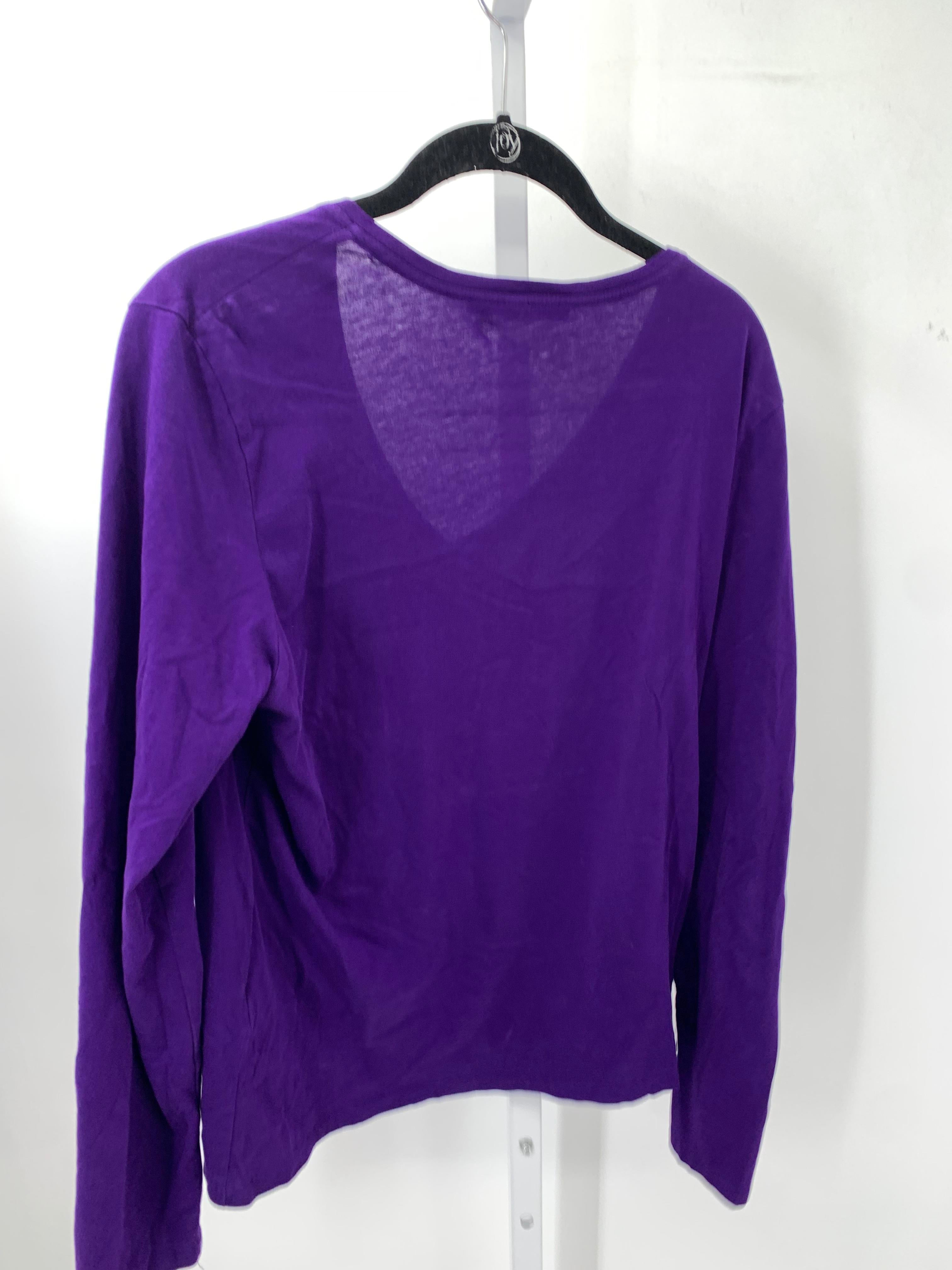 Ralph Lauren Size Extra Large Misses Long Sleeve Shirt
