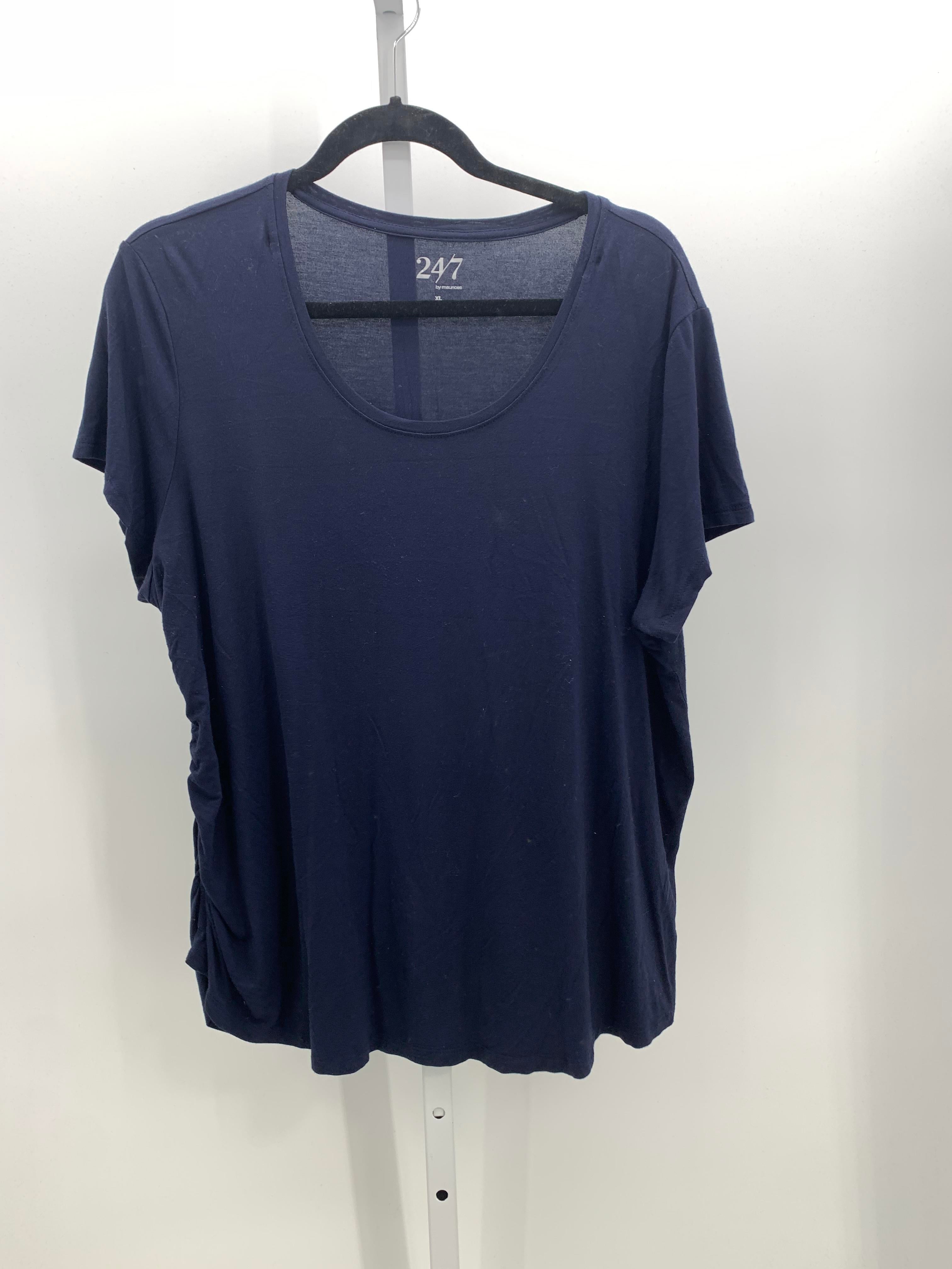 Maurices Size Extra Large Misses Short Sleeve Shirt