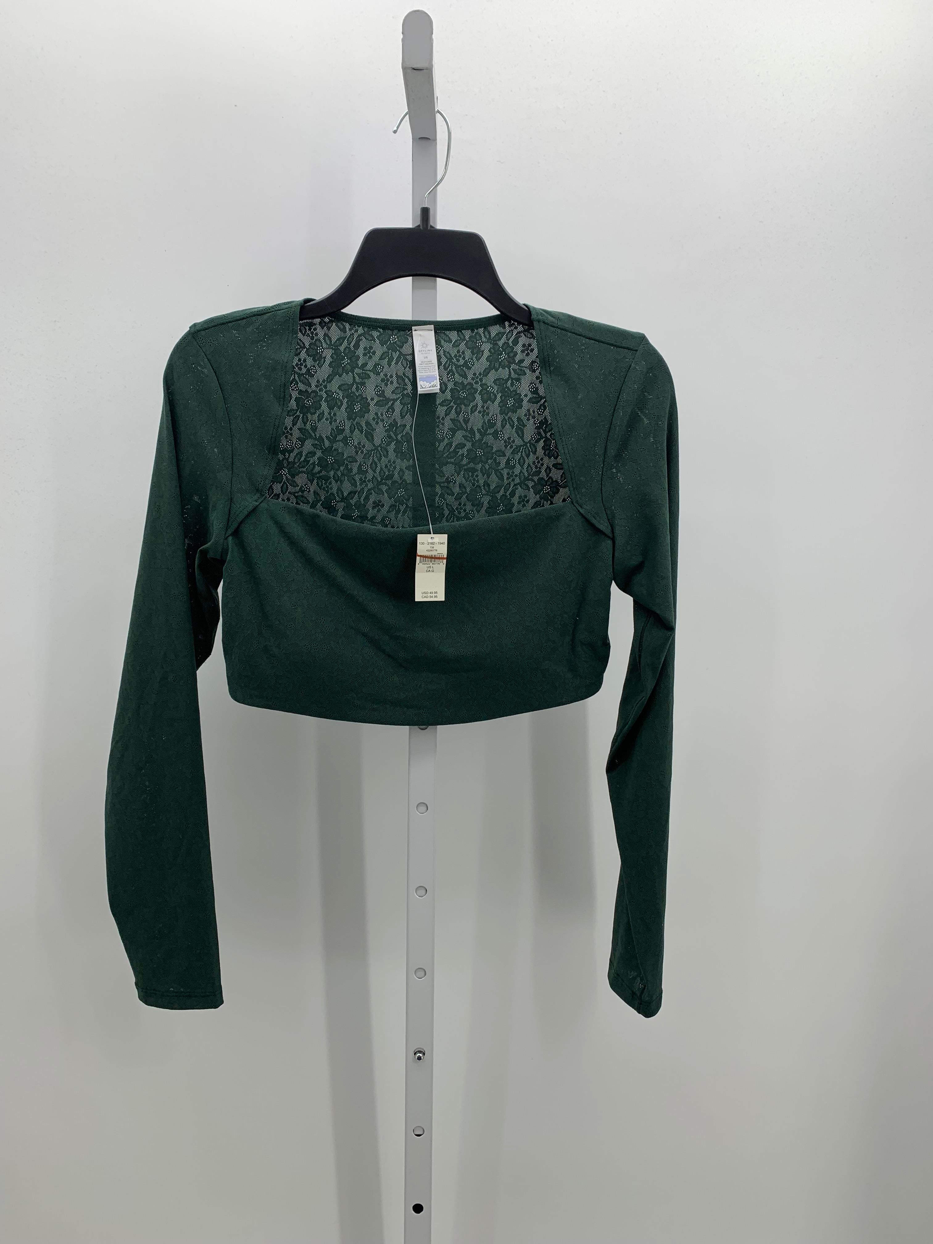 Aerie Size Large Juniors Long Sleeve Shirt
