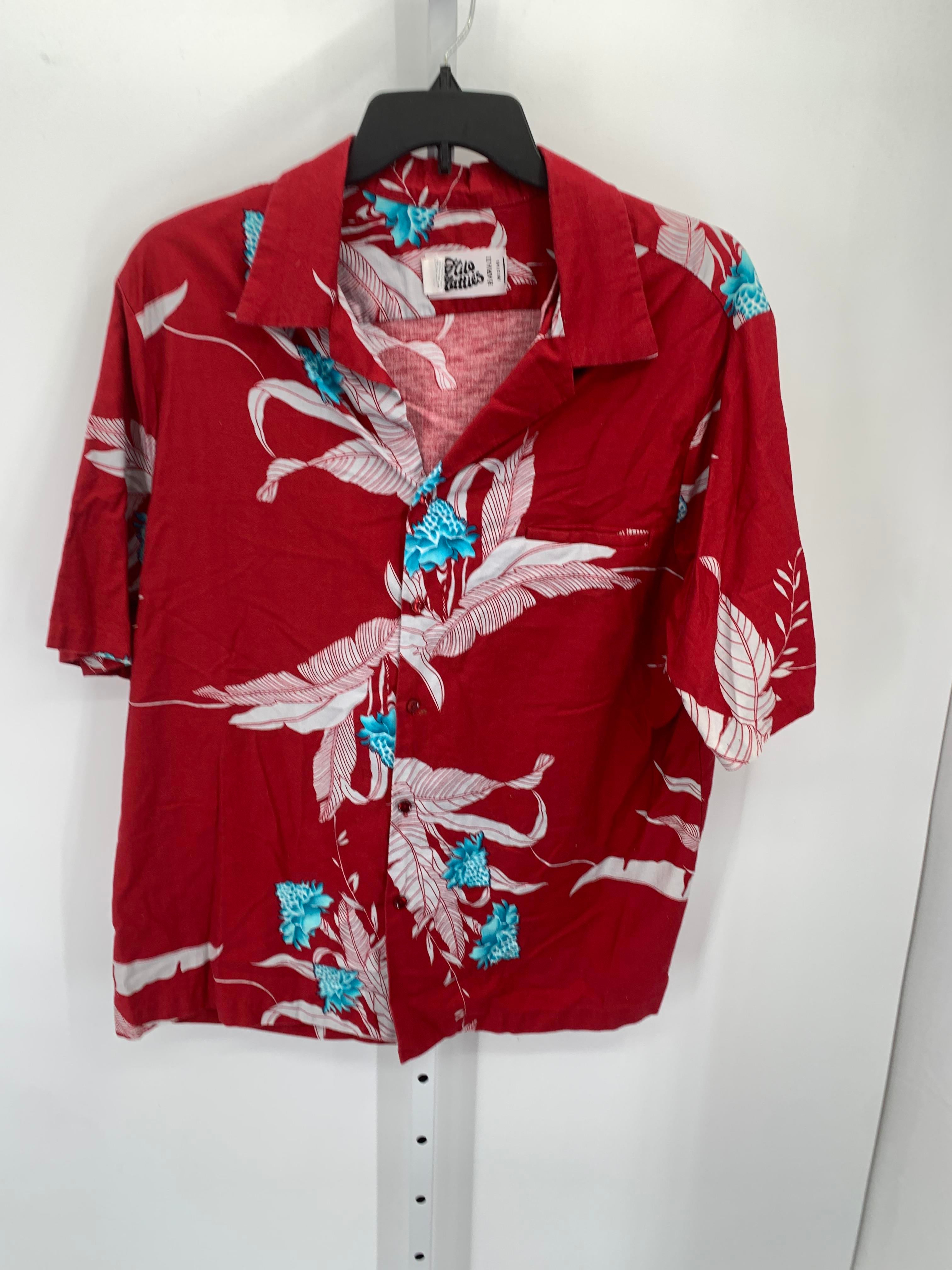 HAWAIIAN BUTTON DOWN.