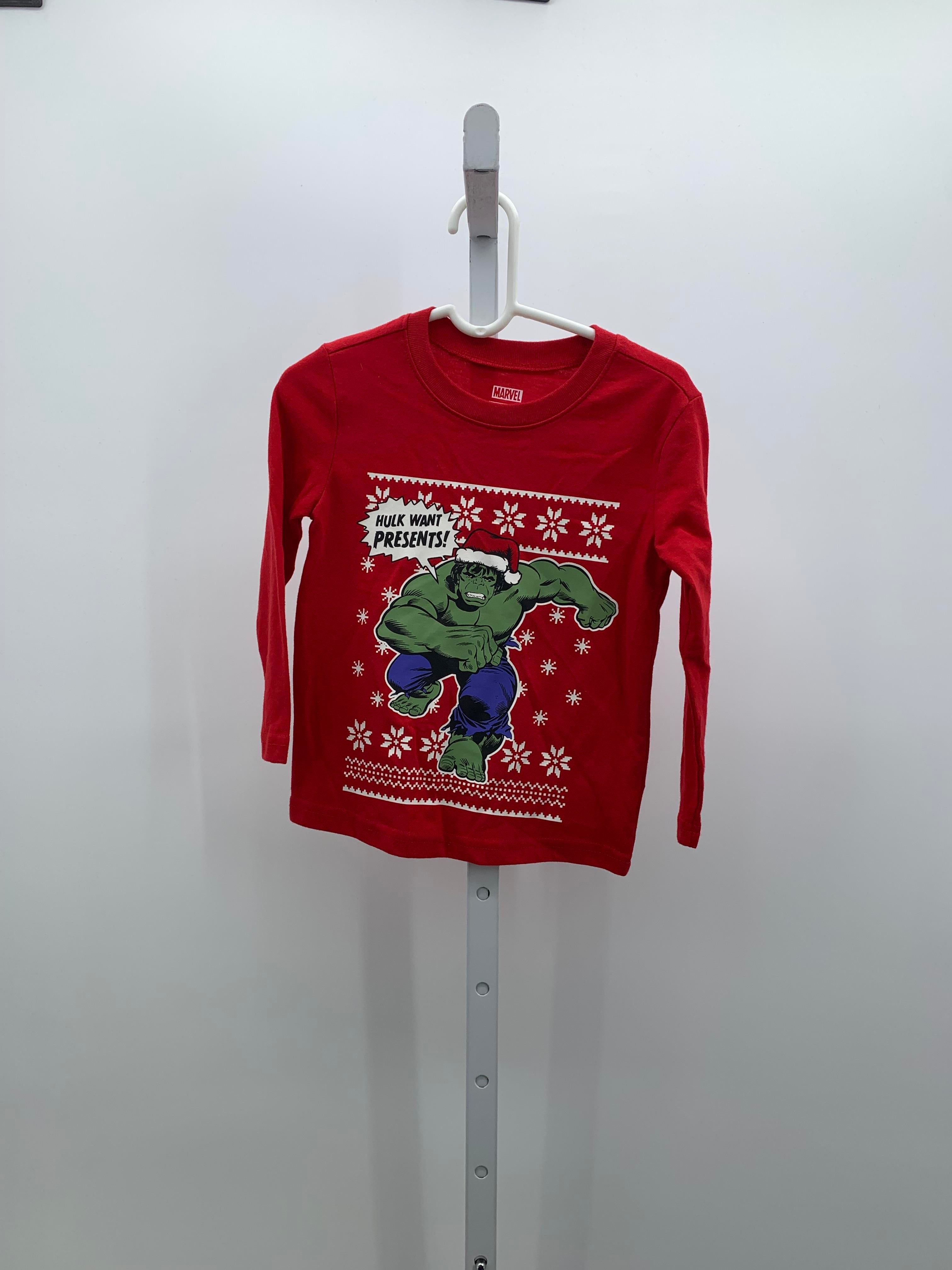 LONG SLV SHIRT HULK WANTS PRESENTS