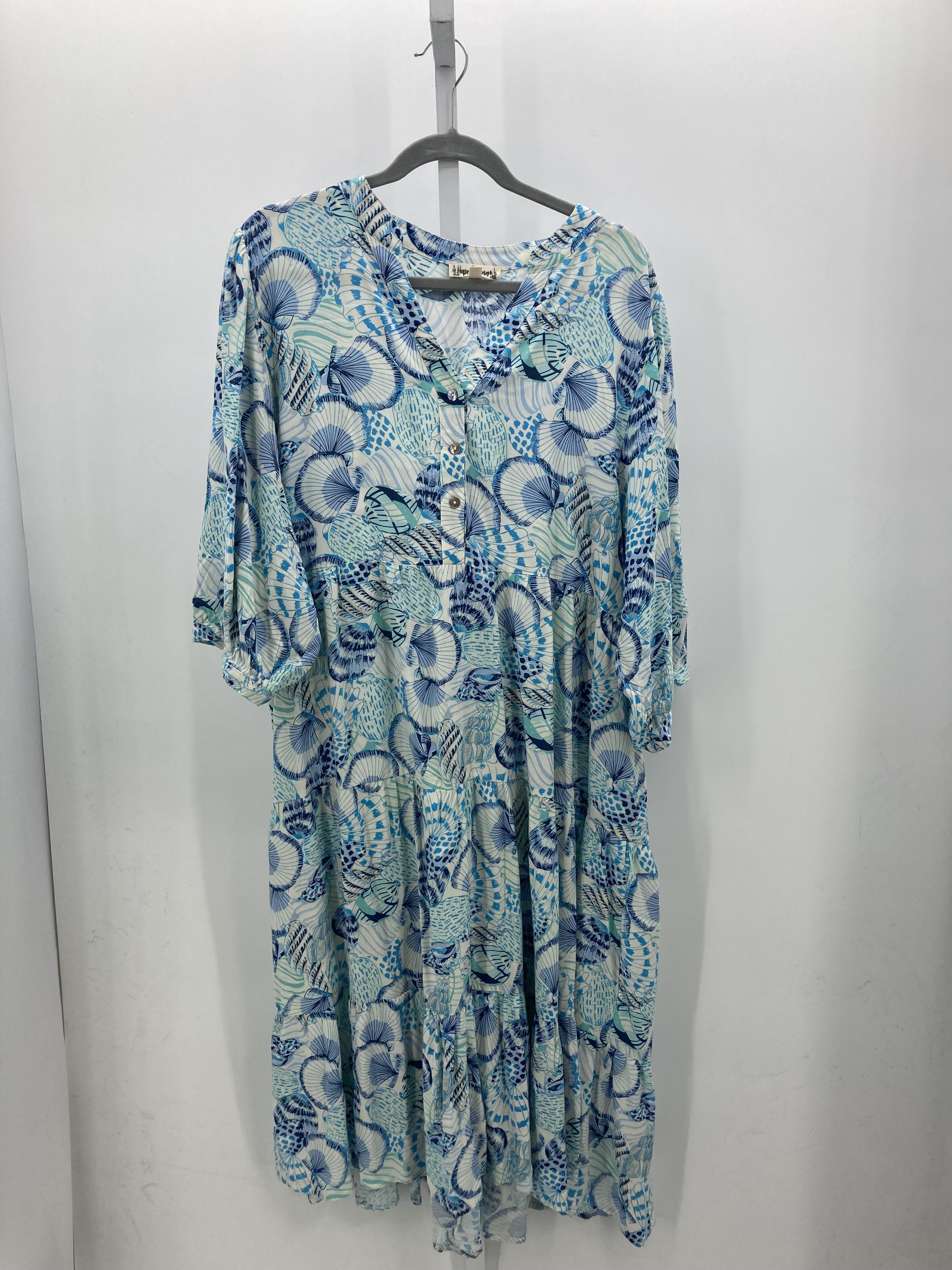 Size XXL Misses Short Sleeve Dress