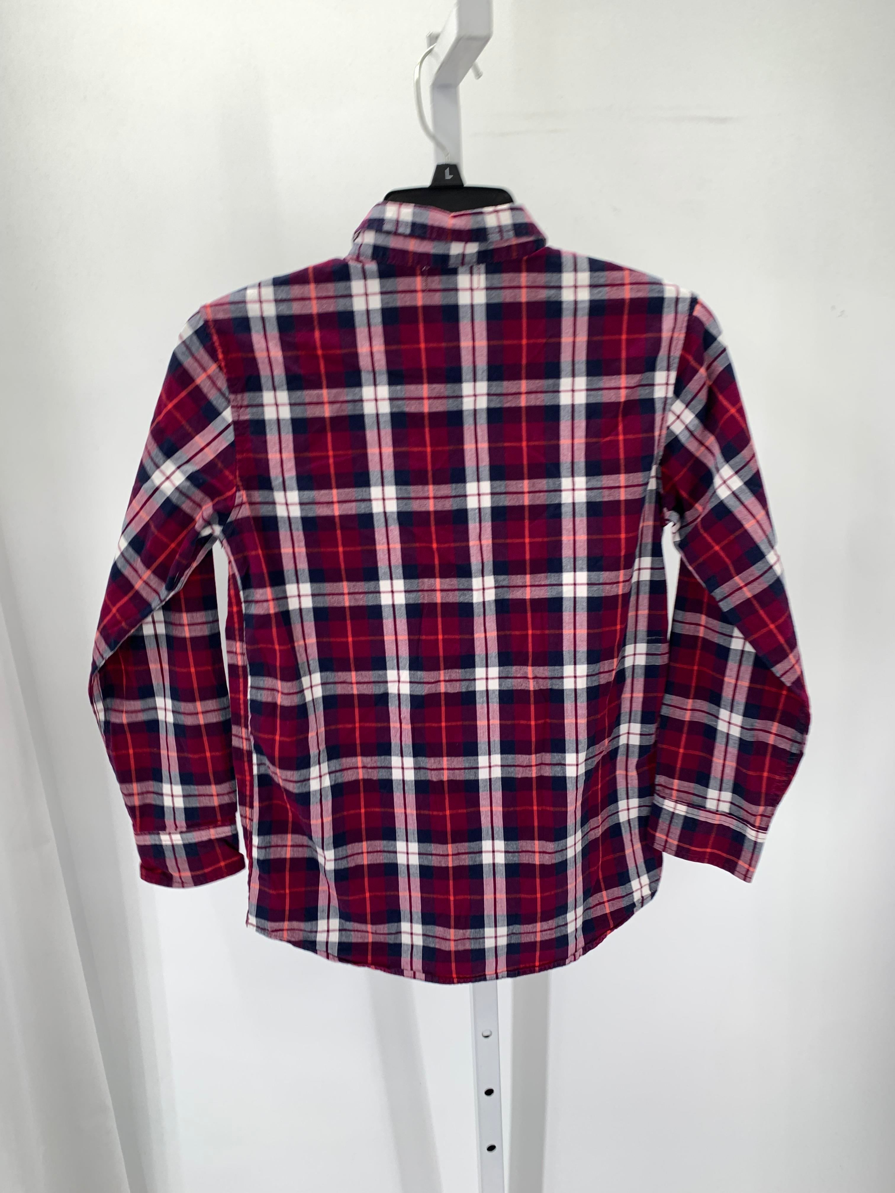NAVY WHITE PLAID