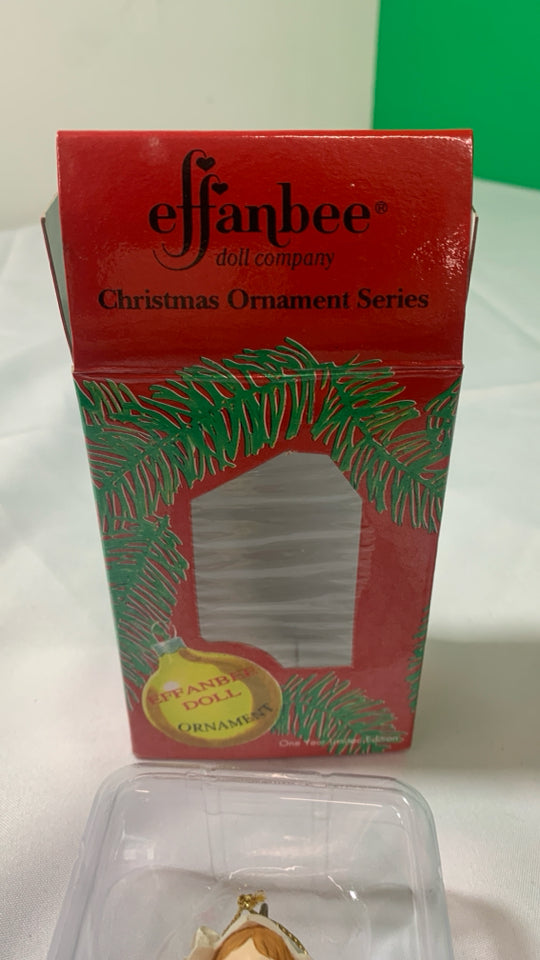 EFFANBEE DOLL ORNAMENT.