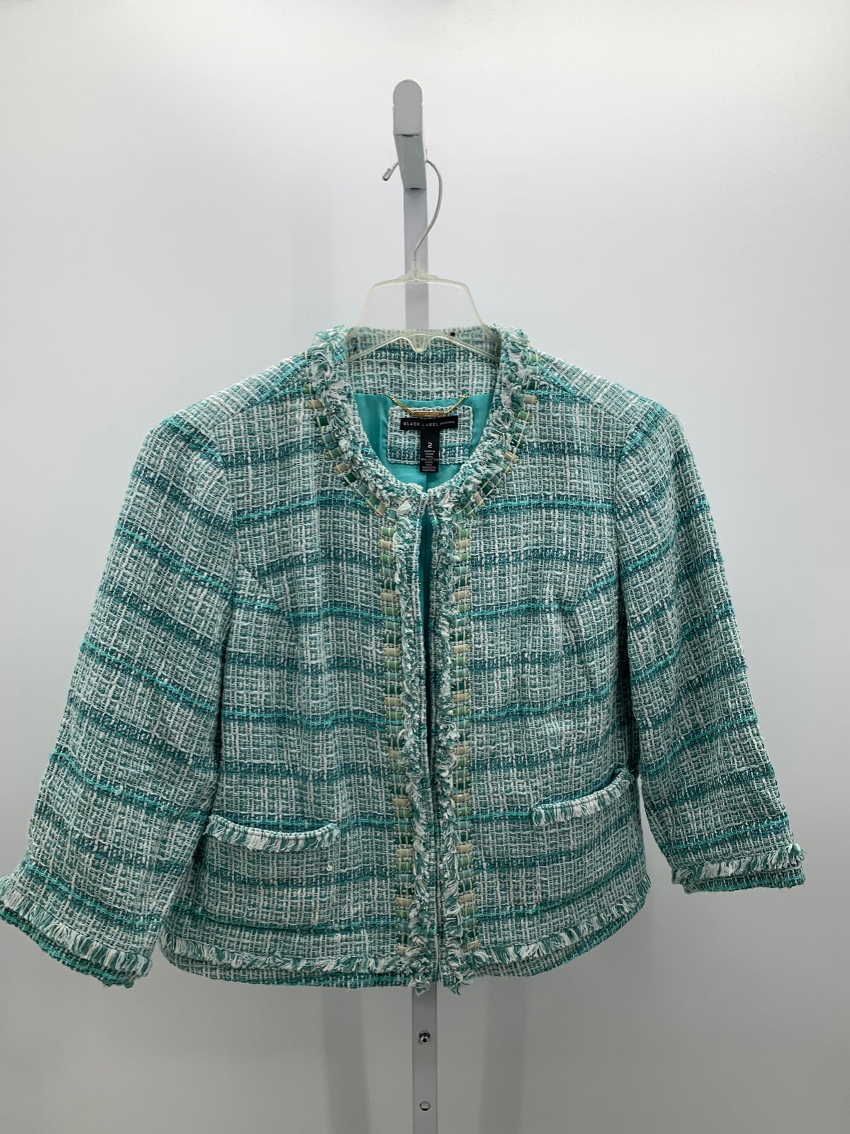 Black Label Size Medium Misses Blazer