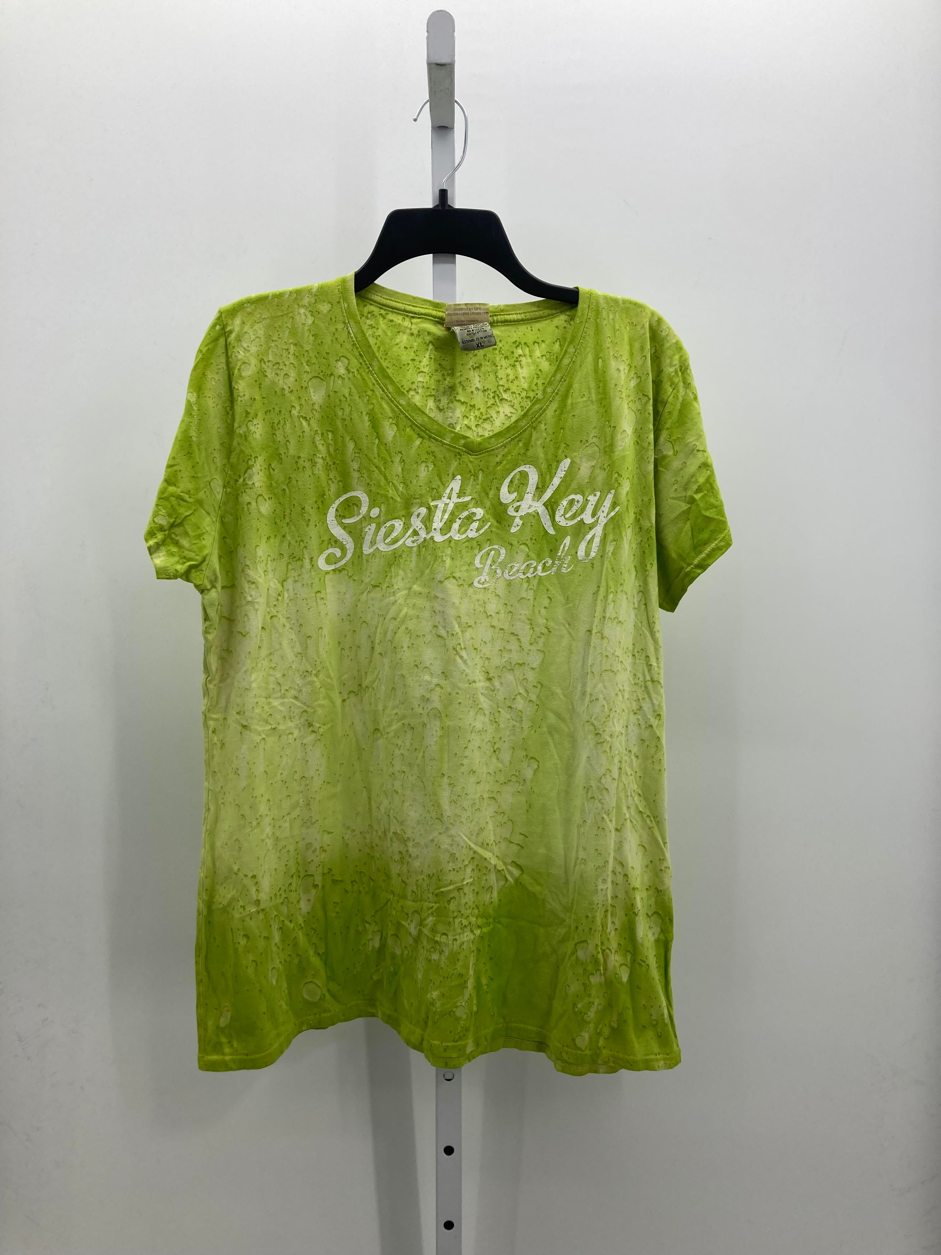 Size Extra Large Misses Short Sleeve Shirt