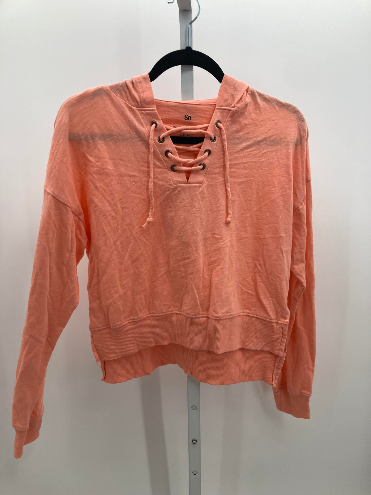 SO Size Small Juniors Long Sleeve Shirt