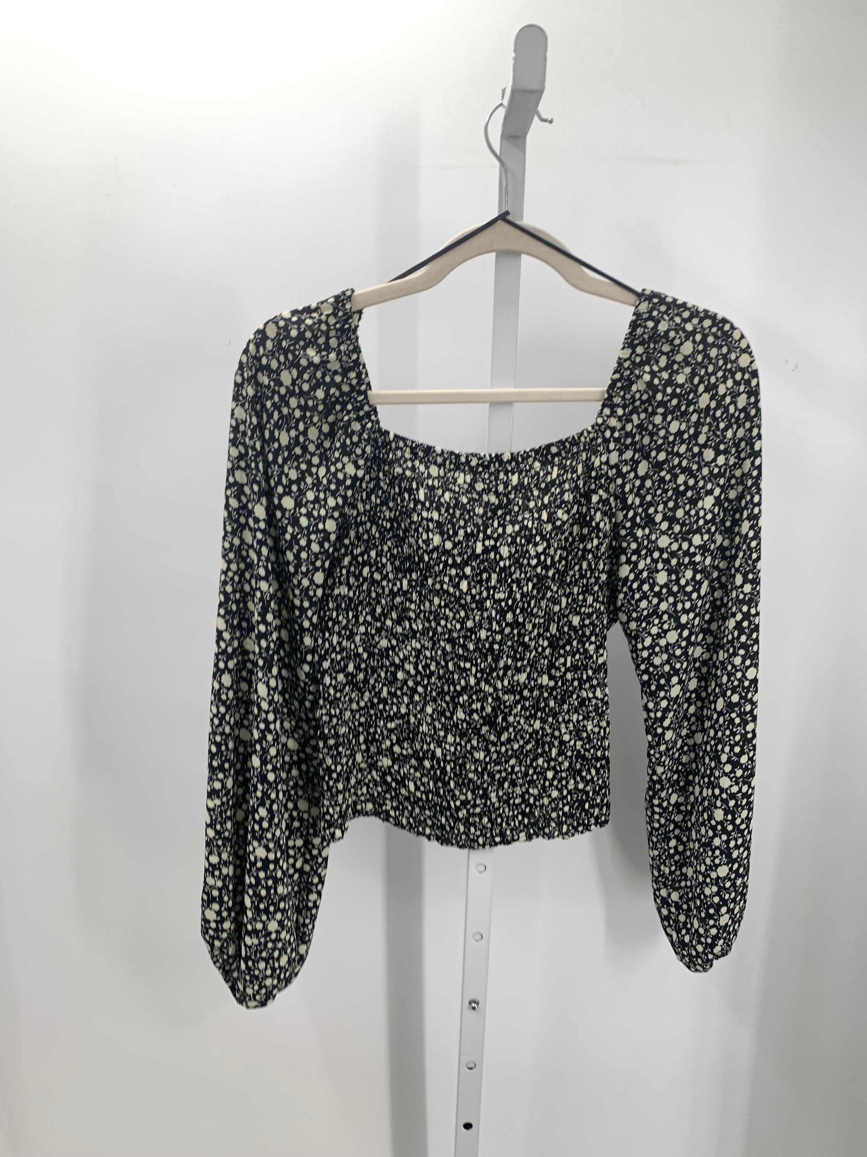 Size Small Juniors Long Sleeve Shirt