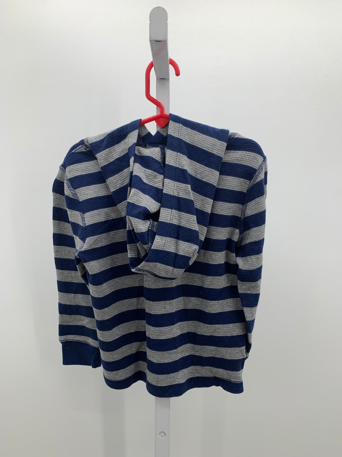 GREY STRIPES HOODED