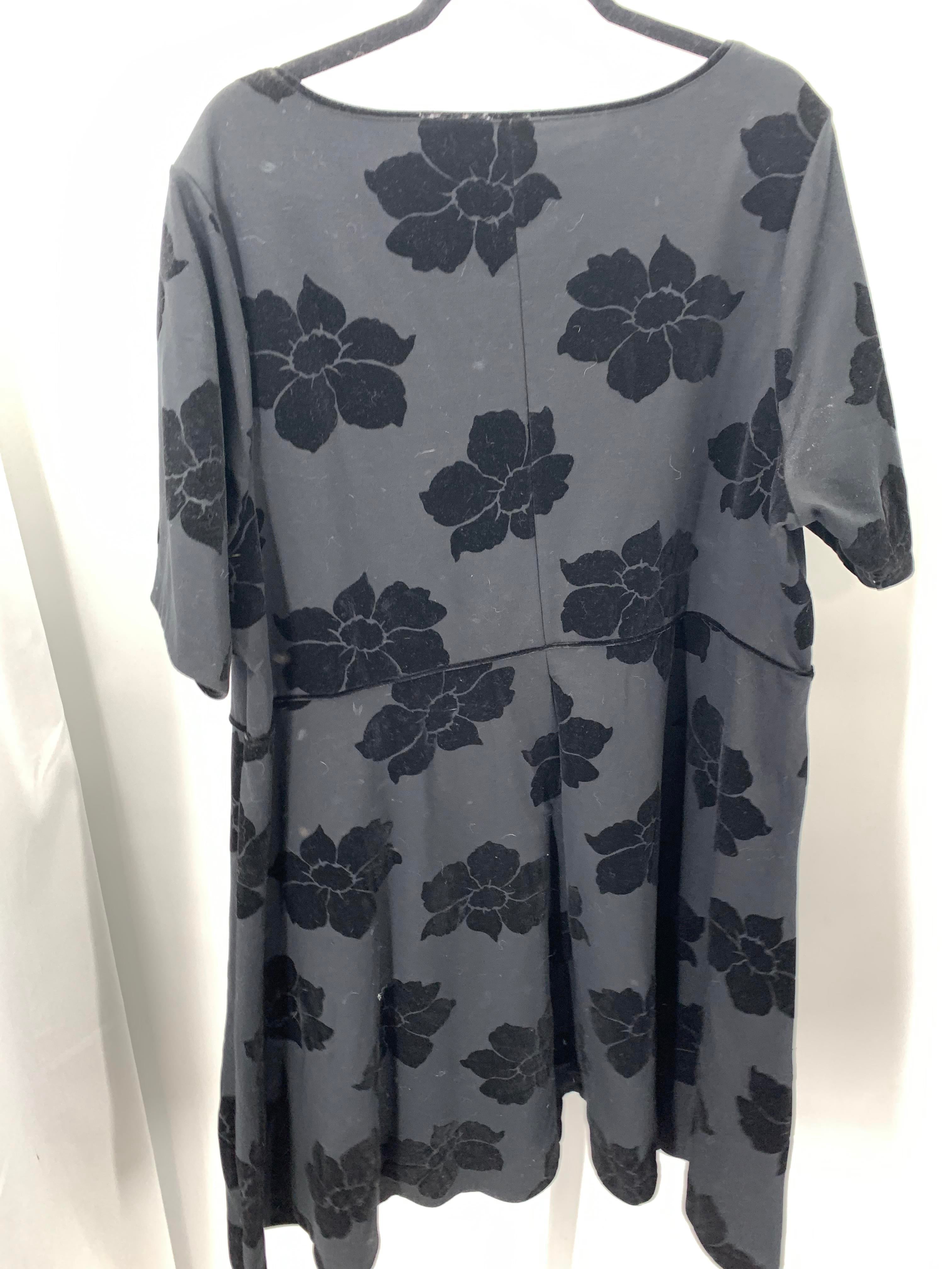 Lands End Size 3X Womens Short Sleeve Dress