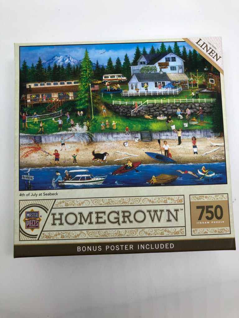 NIB BEACH SCENE PUZZLE.