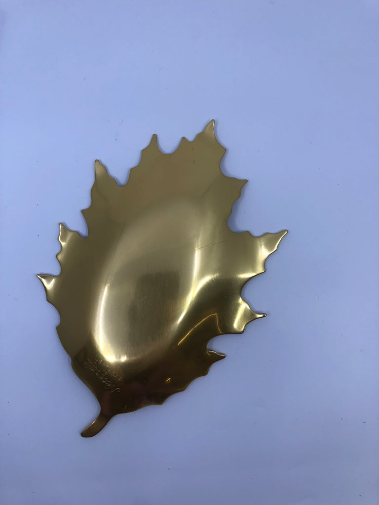 GOLD LEAF DISH.