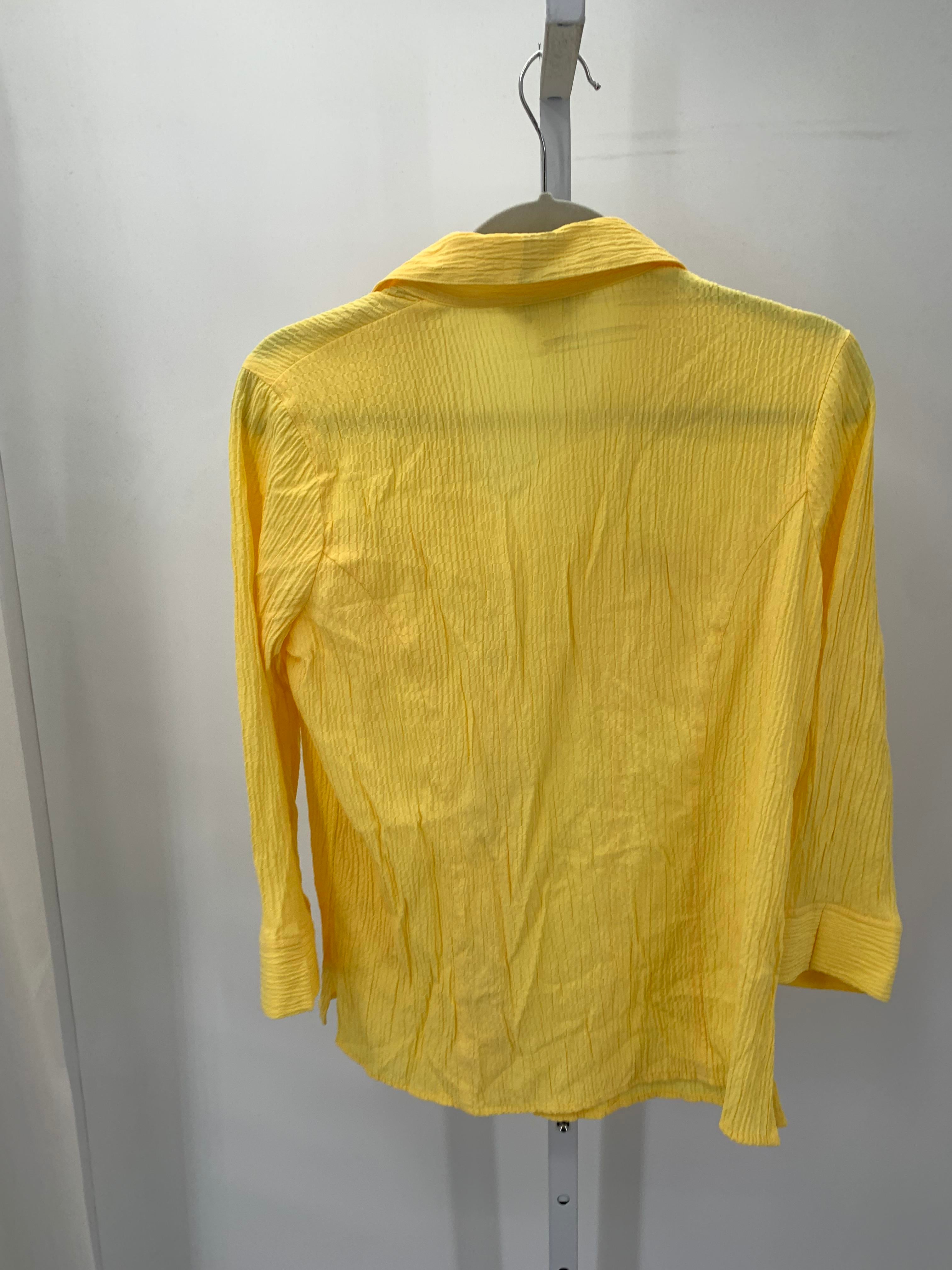 Christopher & Banks Size Small Misses 3/4 Sleeve Shirt
