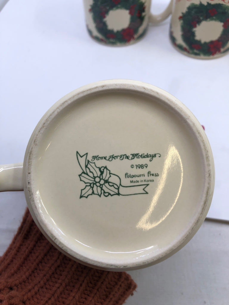 5 "HOME FOR THE HOLIDAYS" MUG.