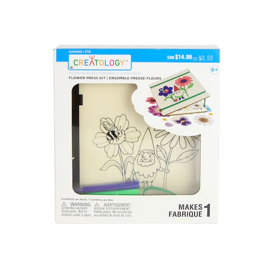 Color Your Way Flower Press Kit by Creatology | Michaels