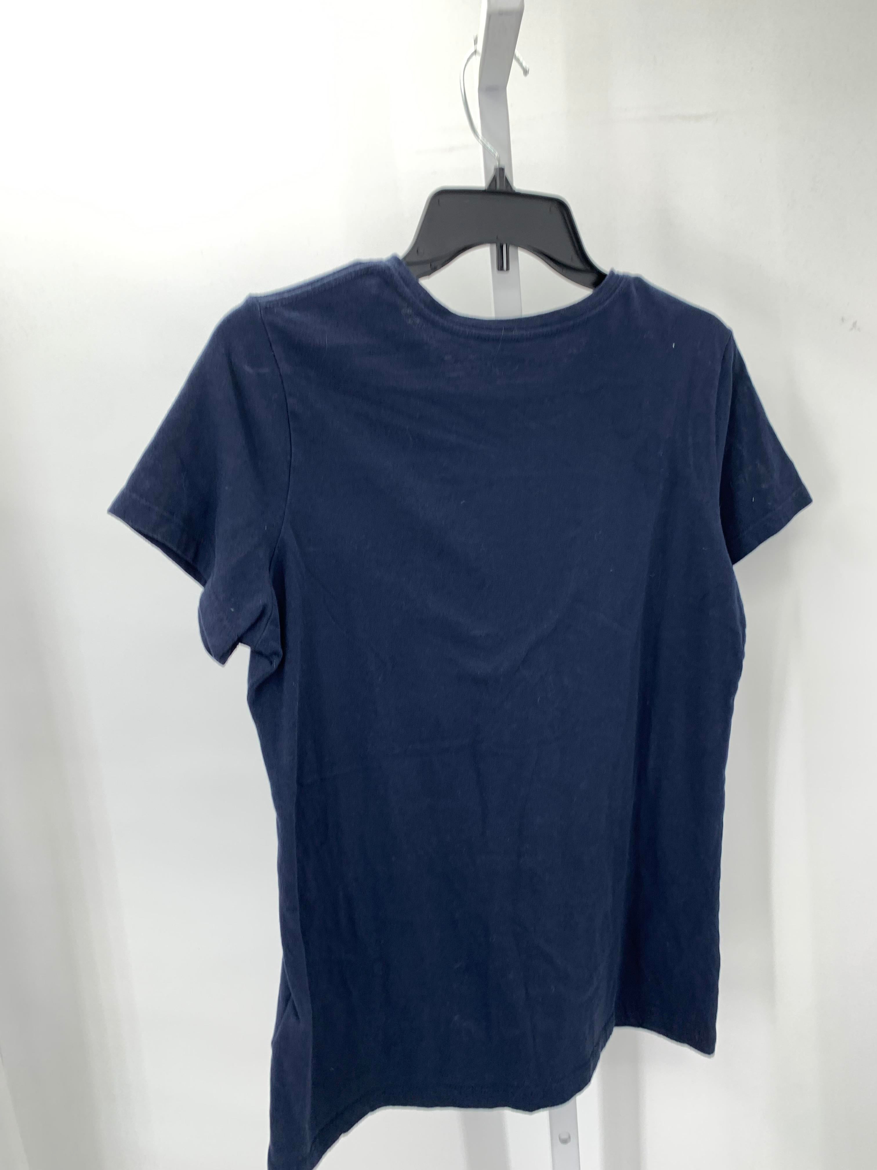 Nautica Size Large Misses Short Sleeve Shirt