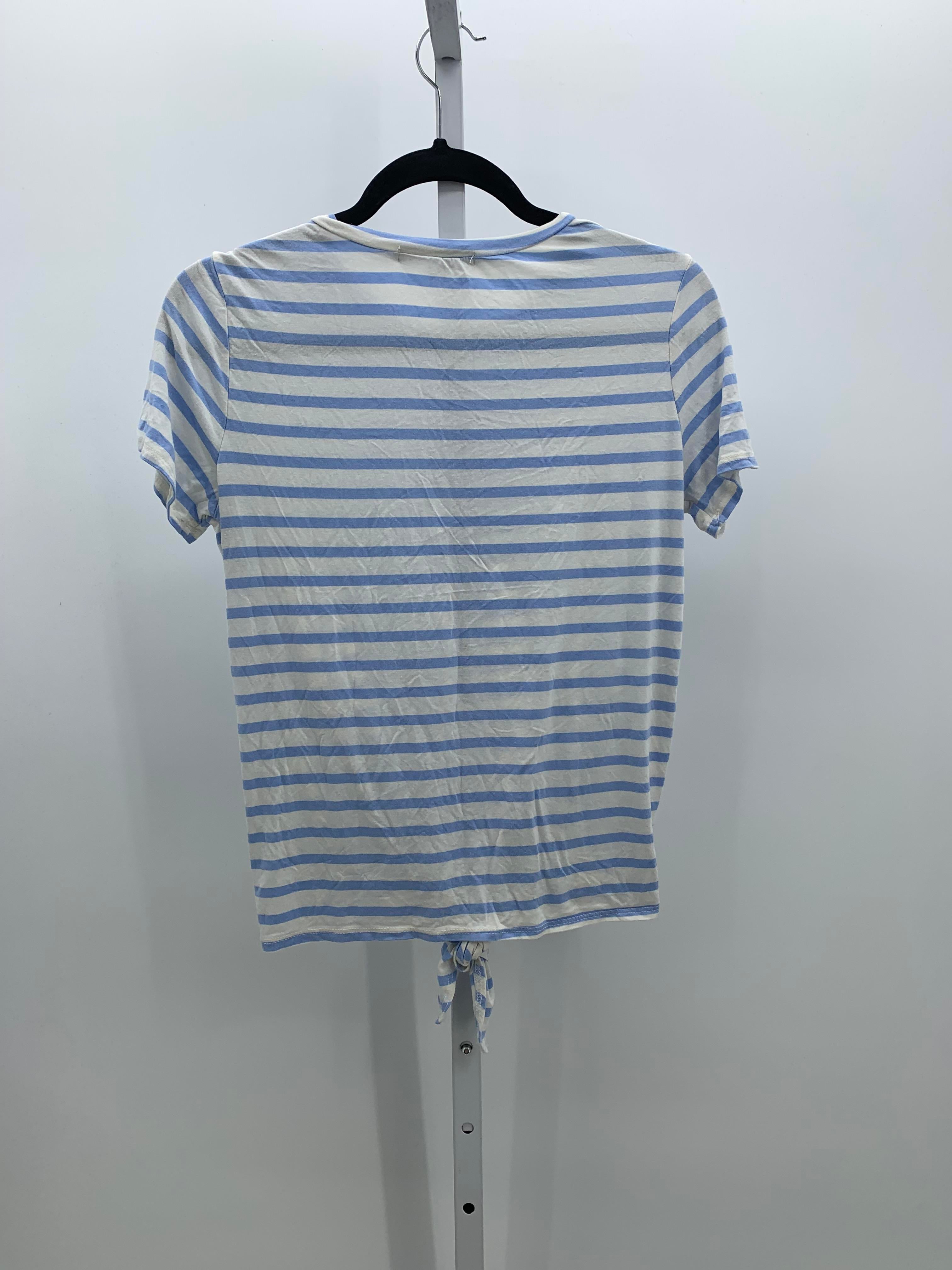 Green Envelope Size X Small Misses Short Sleeve Shirt