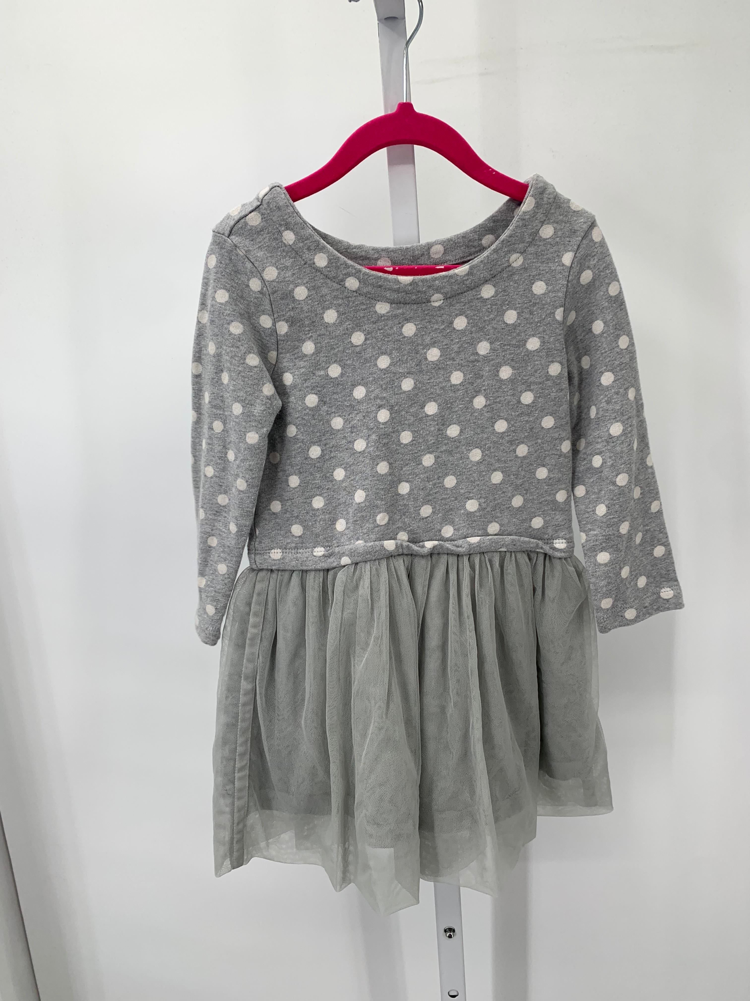 Hanna Anderson Size 4 Girls Long Sleeve Dress