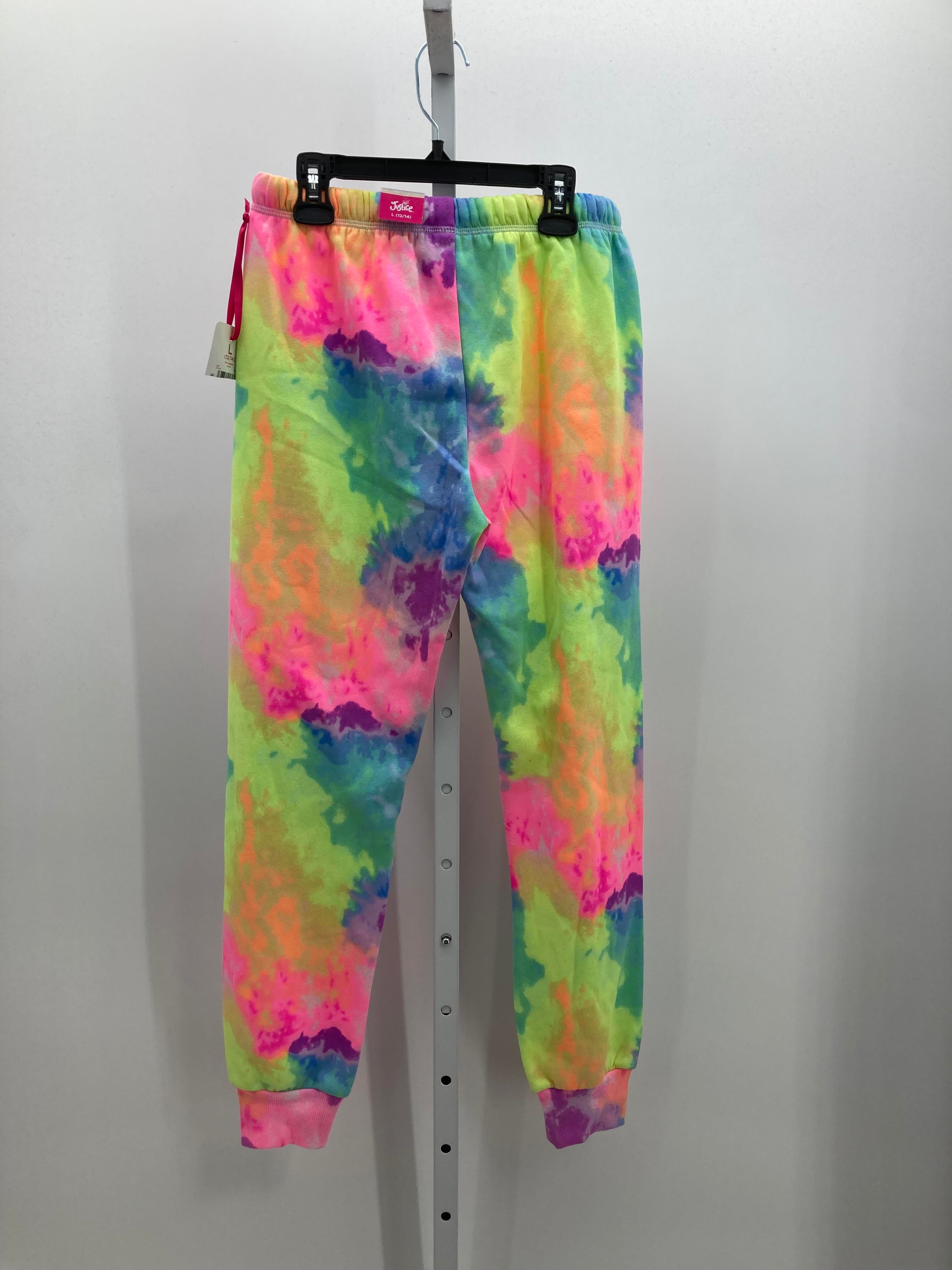 Justice Size 12-14 Girls Sweat Pants