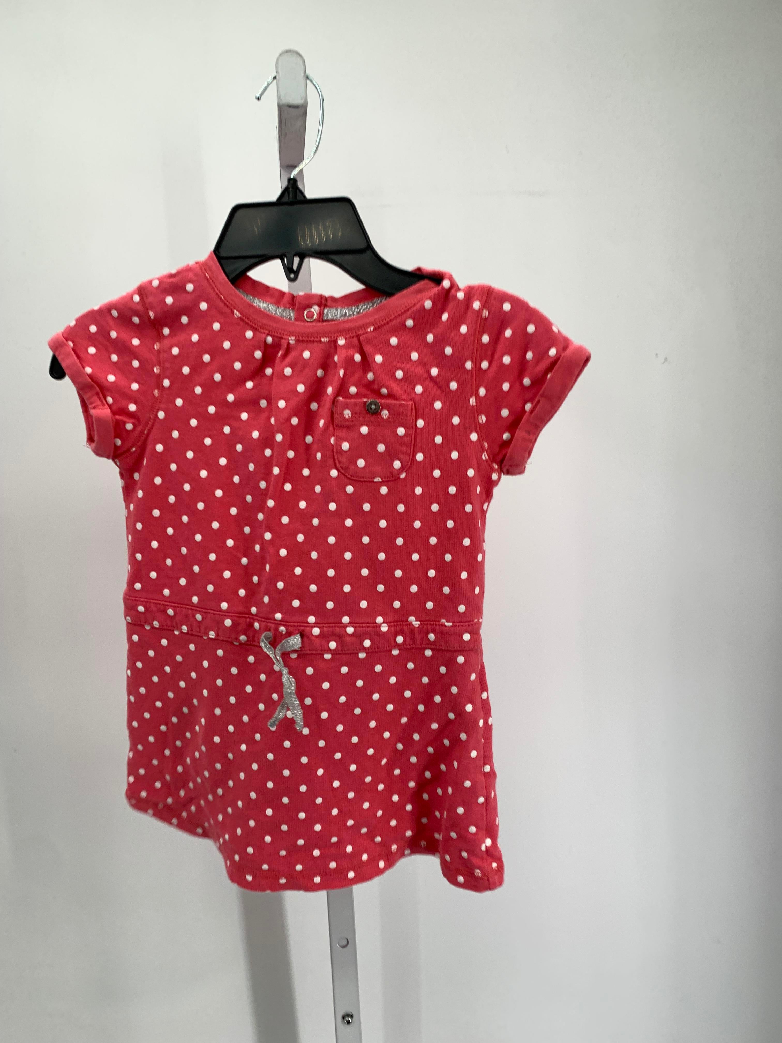 Carters Size 5T Girls Short Sleeve Dress