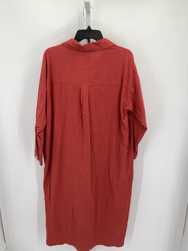 Size Medium Misses Long Sleeve Dress