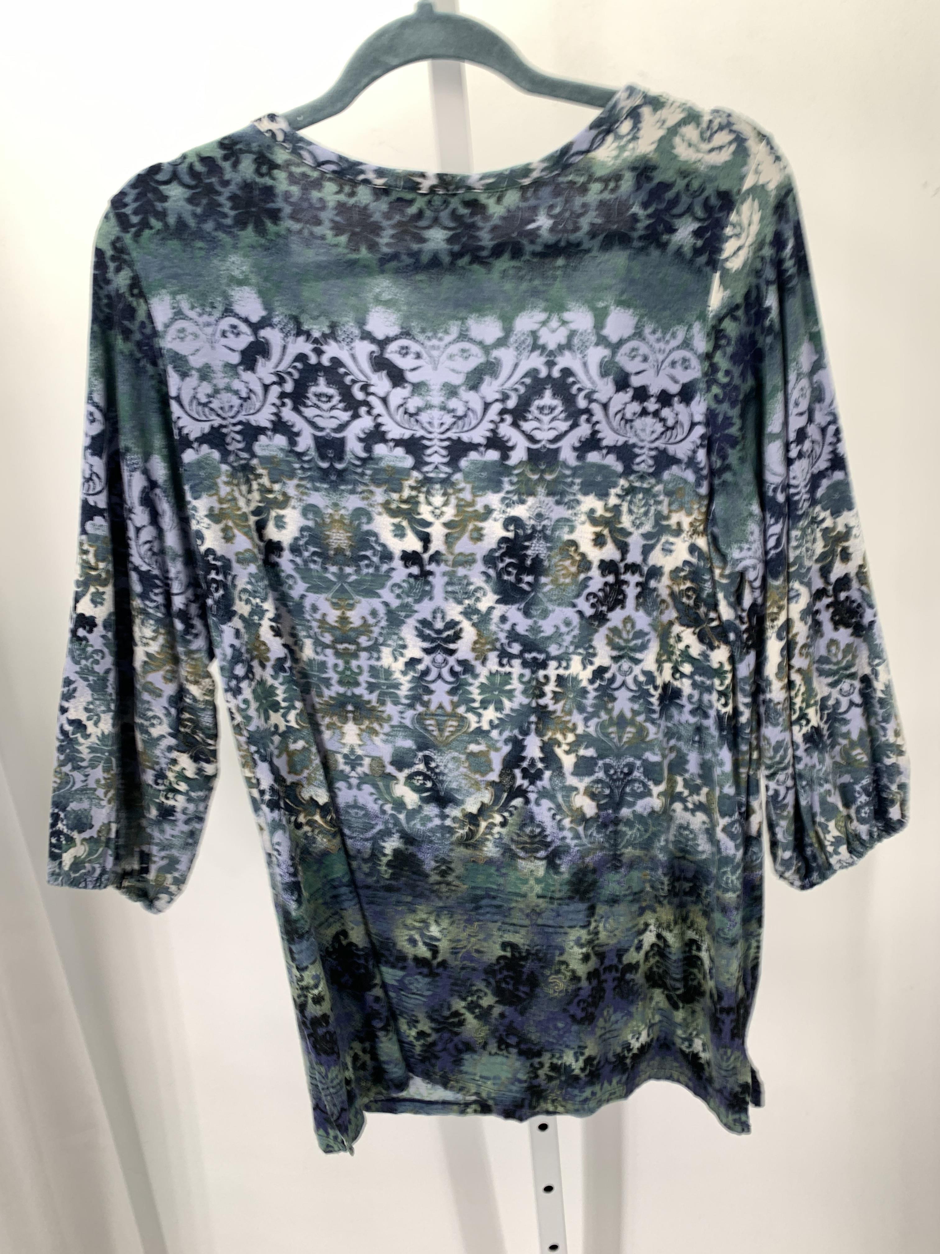 Rose & Olive Size 1X Womens 3/4 Sleeve Shirt