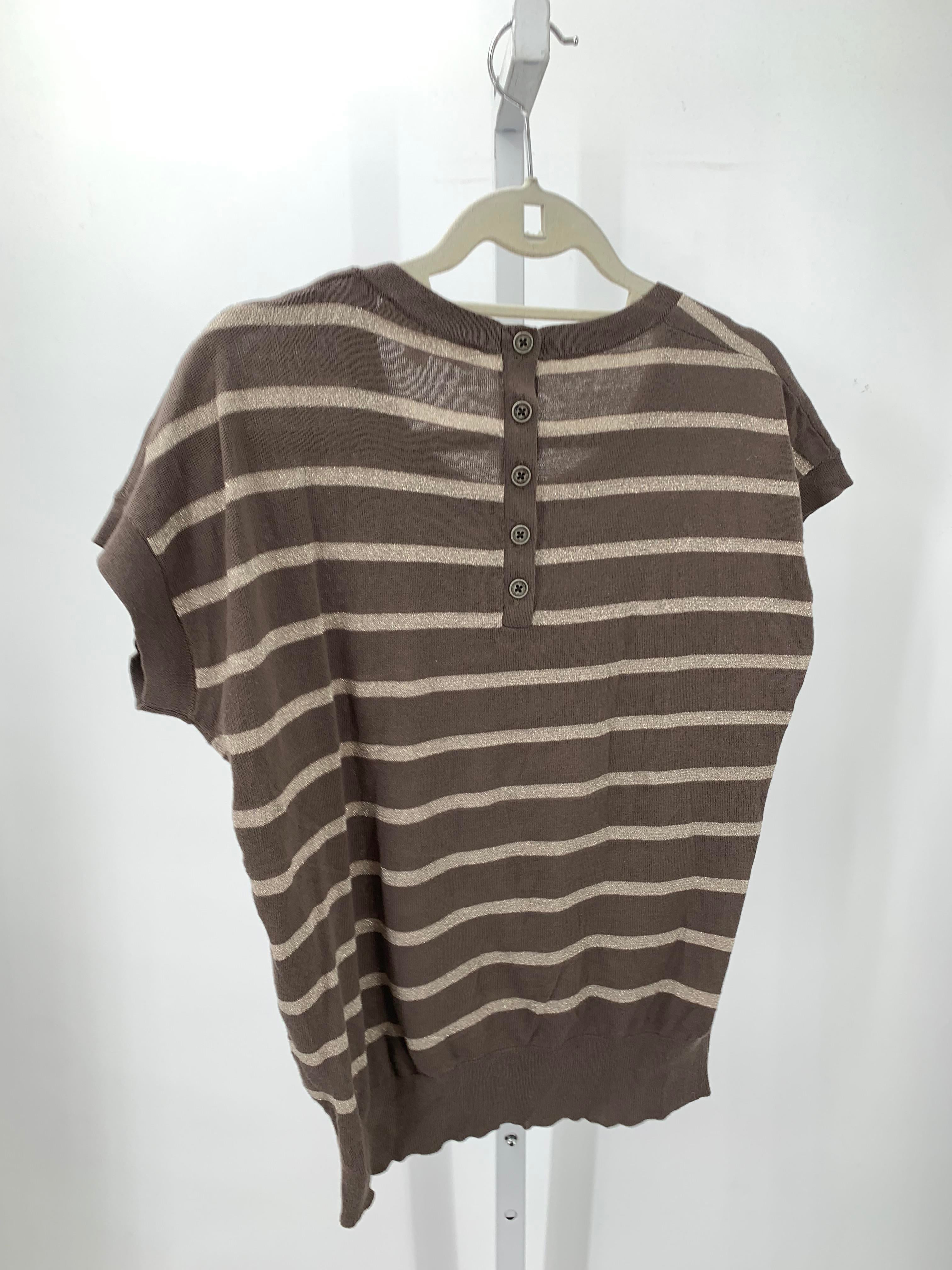 Loft Size Medium Misses Short Sleeve Shirt
