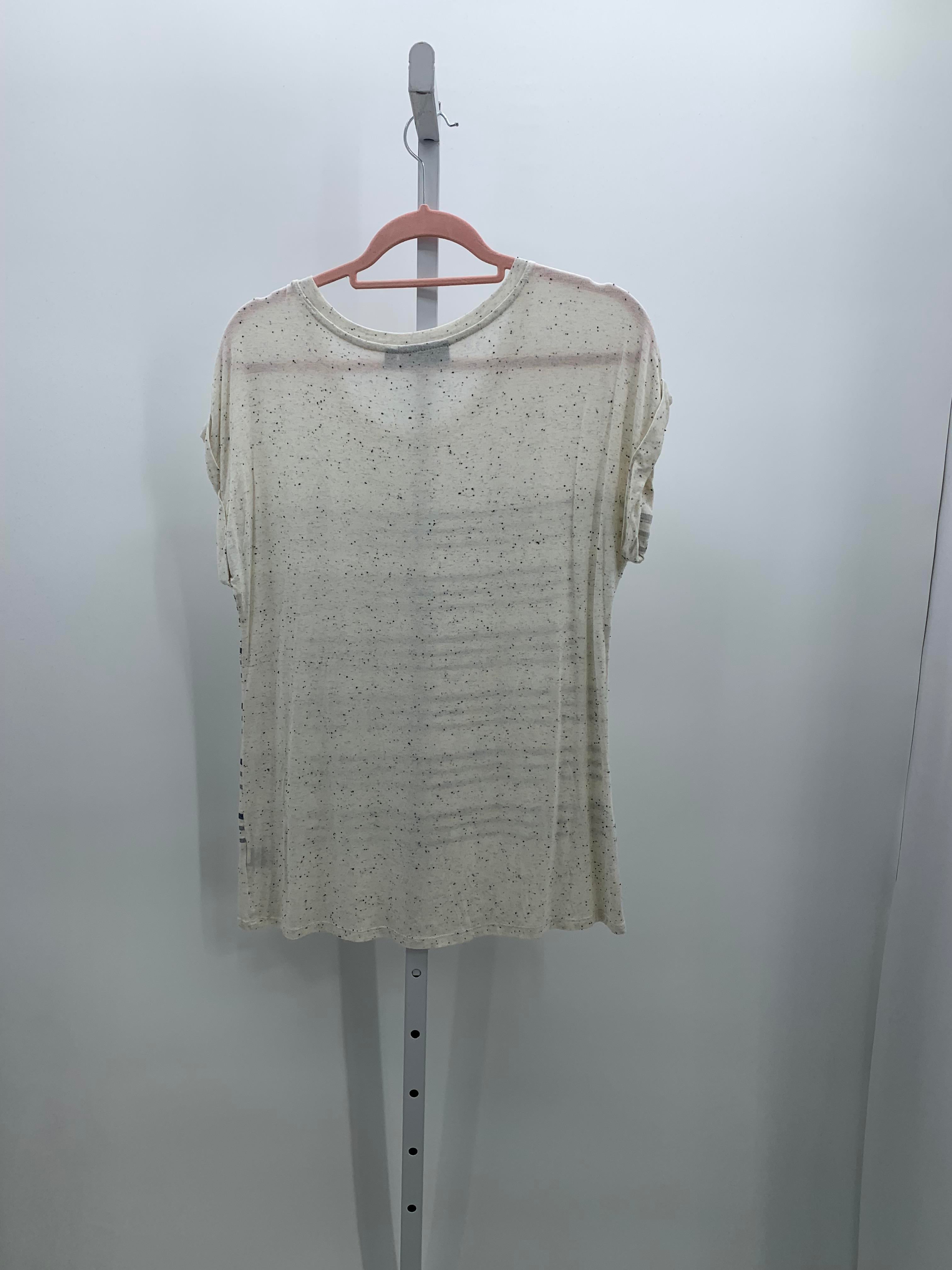 Apt. 9 Size Medium Misses Short Sleeve Shirt
