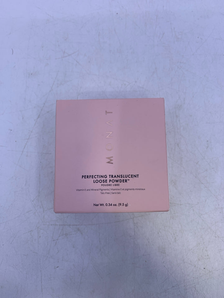 Monat Translucent Loose Powder Honey- New In Box