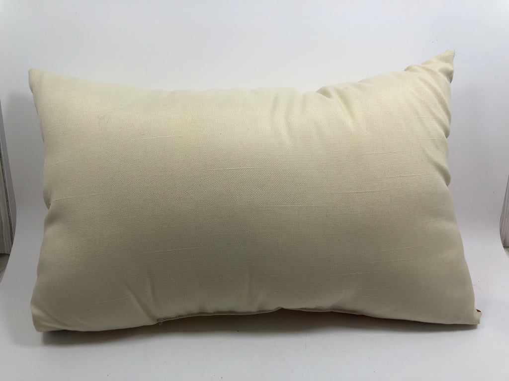 PUMPKIN AND SPARROW ACCENT PILLOW.