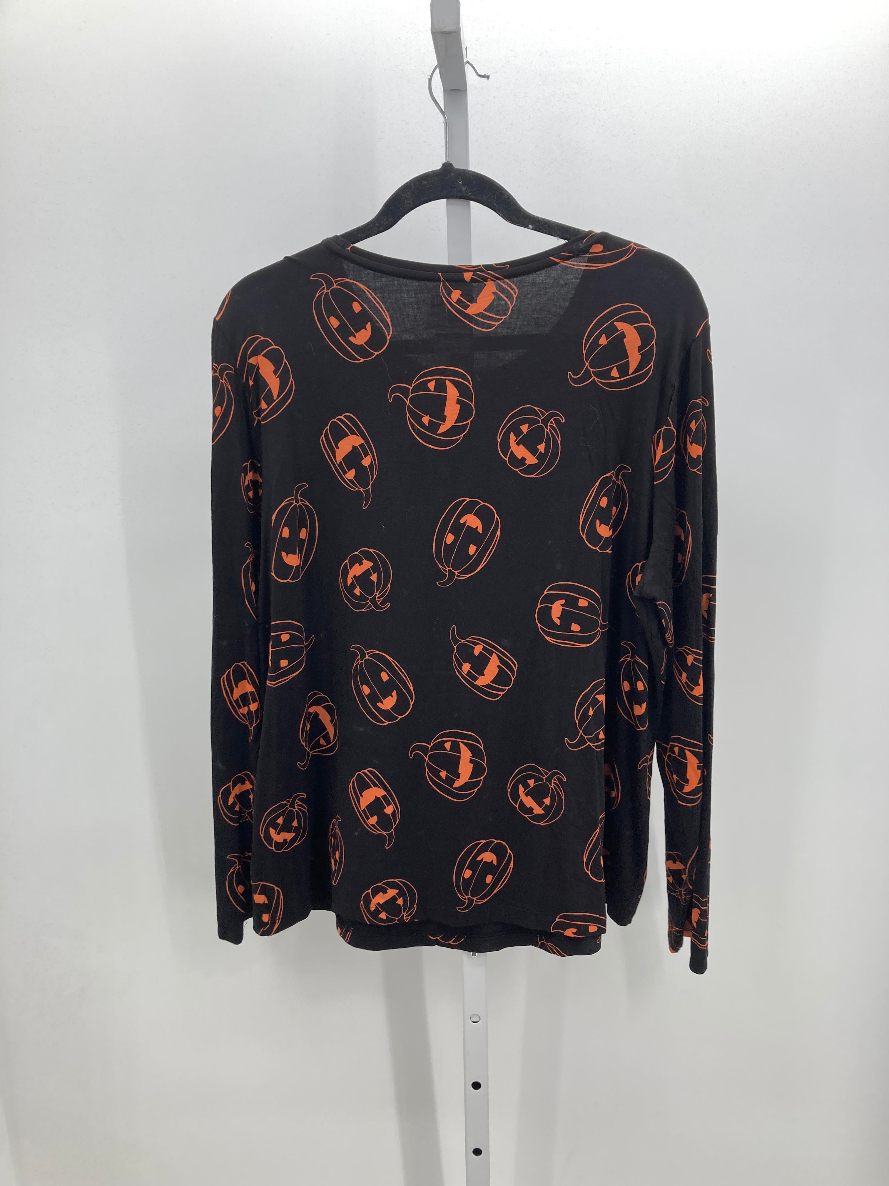 NEW LONG SLV SHIRT PUMPKINS.