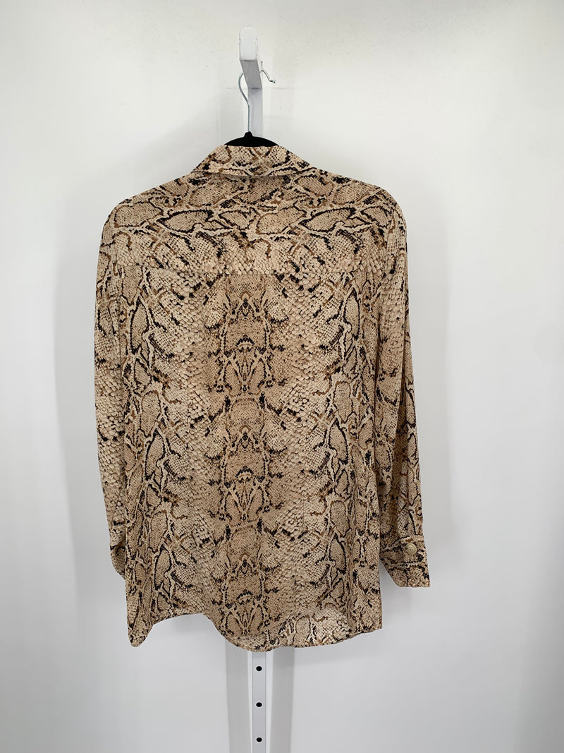 Rose & Olive Size Large Misses Long Sleeve Shirt