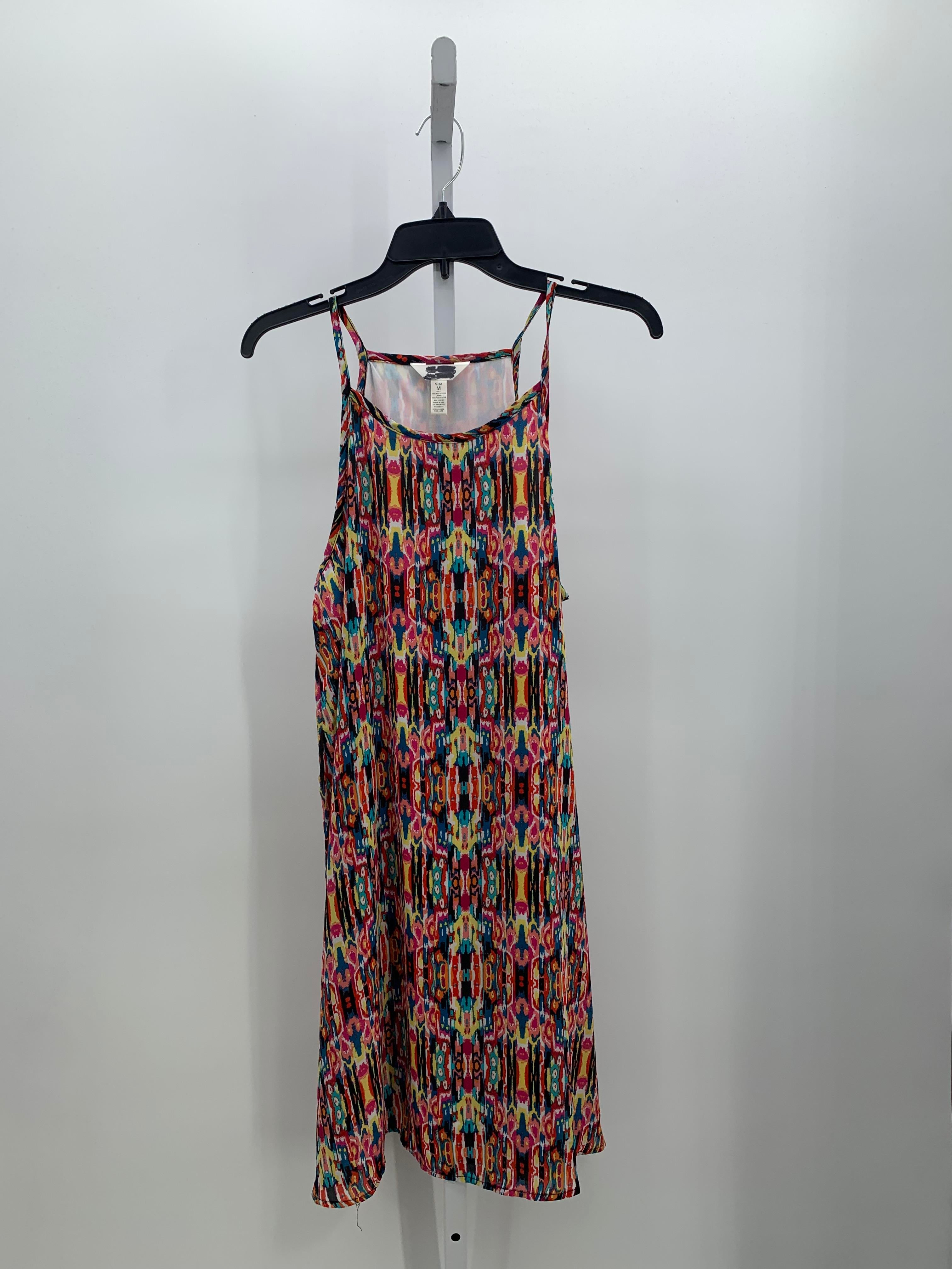 Multi-Color Size Medium Maternity Sleeveless Dress