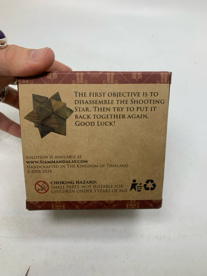 NIB SHOOTING STAR WOOD PUZZLE.