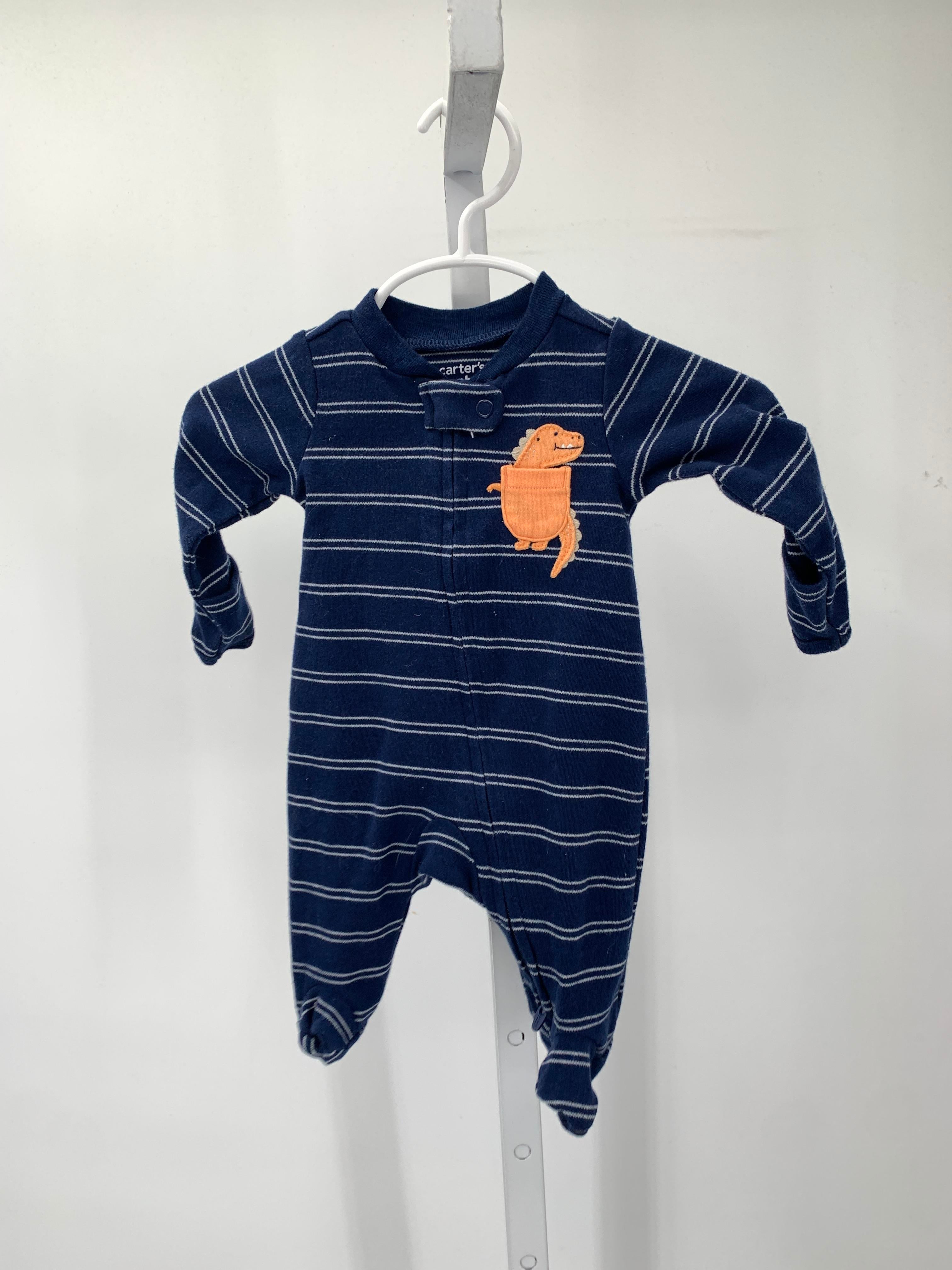 ORANGE DINO STRIPES