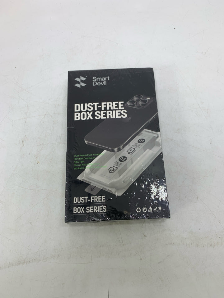 NIB SMART DEVIL DUST-FREE BOX SERIES SCREEN PROTECTOR.