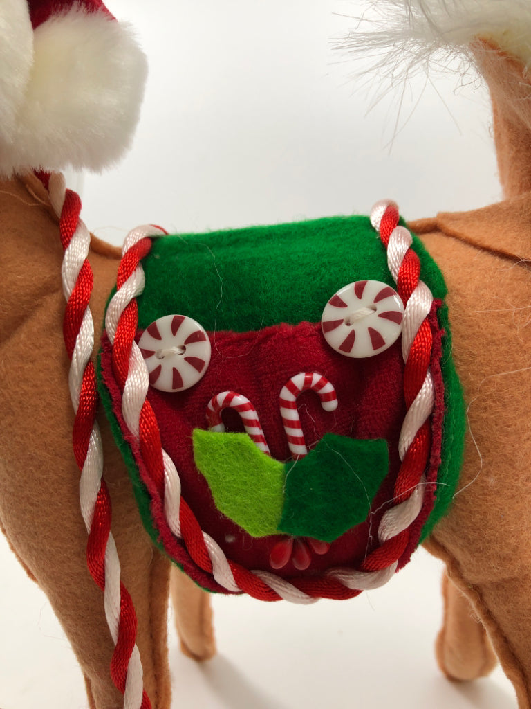 ANNALEE CHRISTMAS STANDING REINDEER.