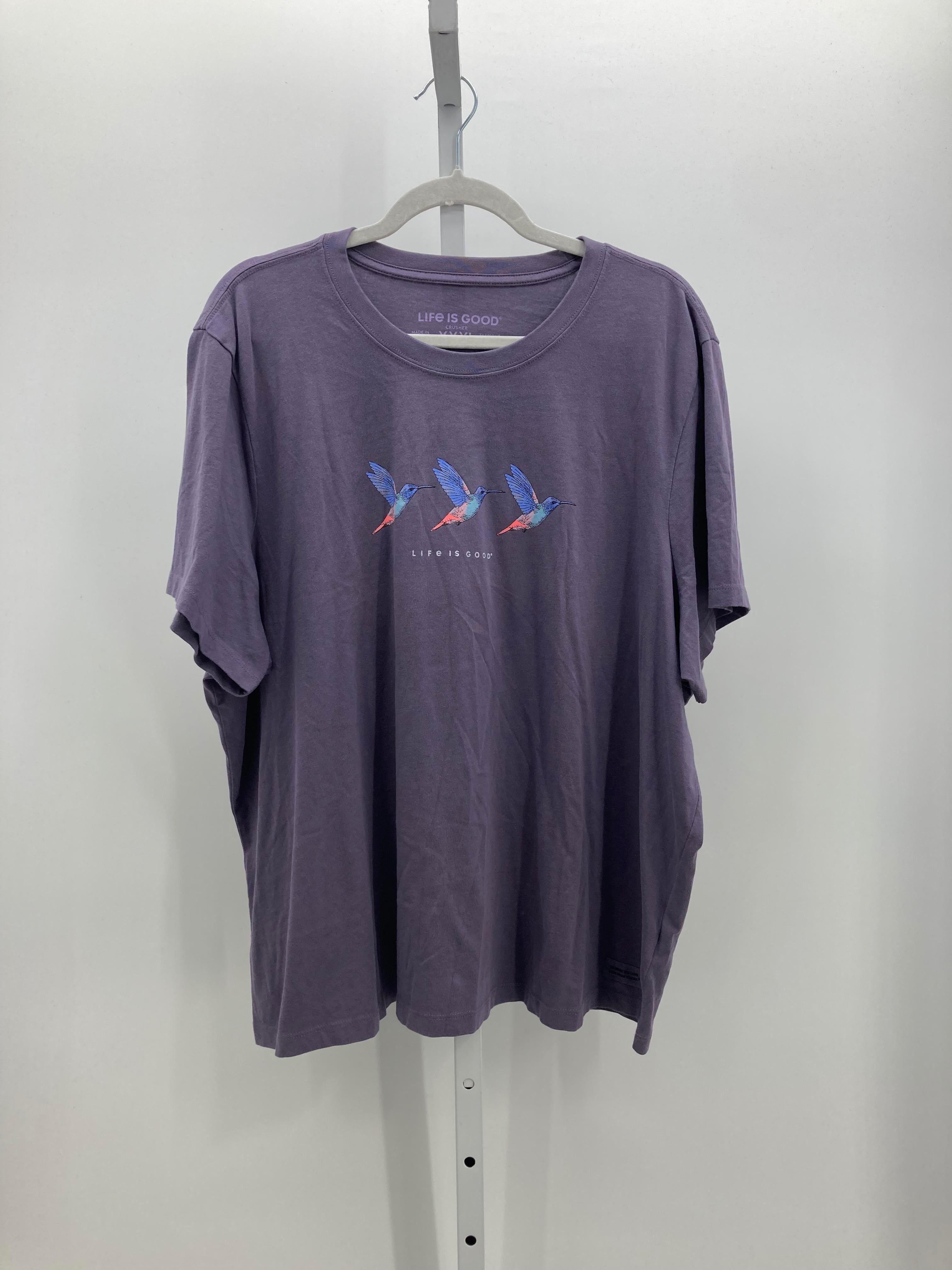 Life is Good Size XXXL Misses Short Sleeve Shirt