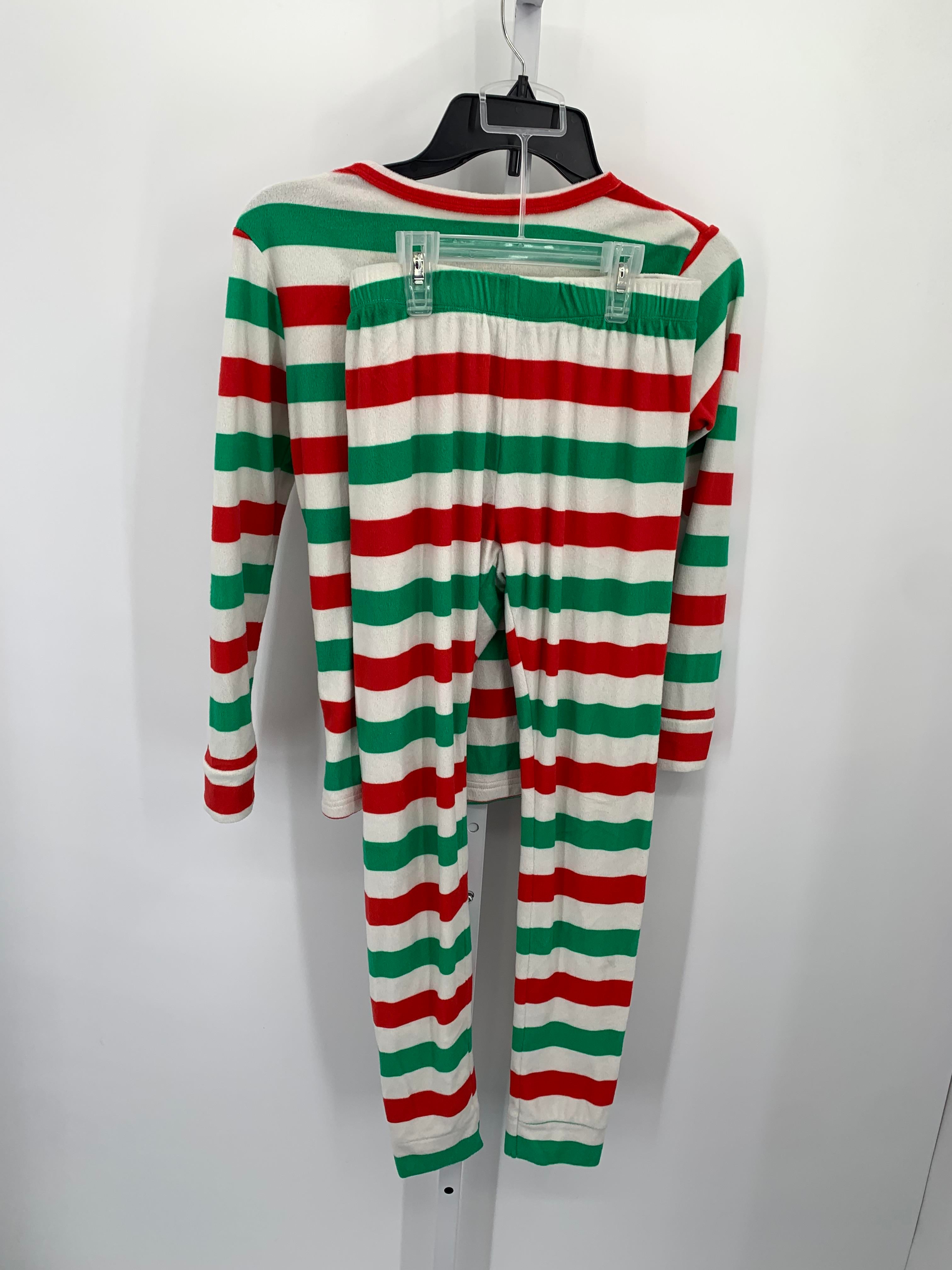 RED GREEN STRIPES FLEECE