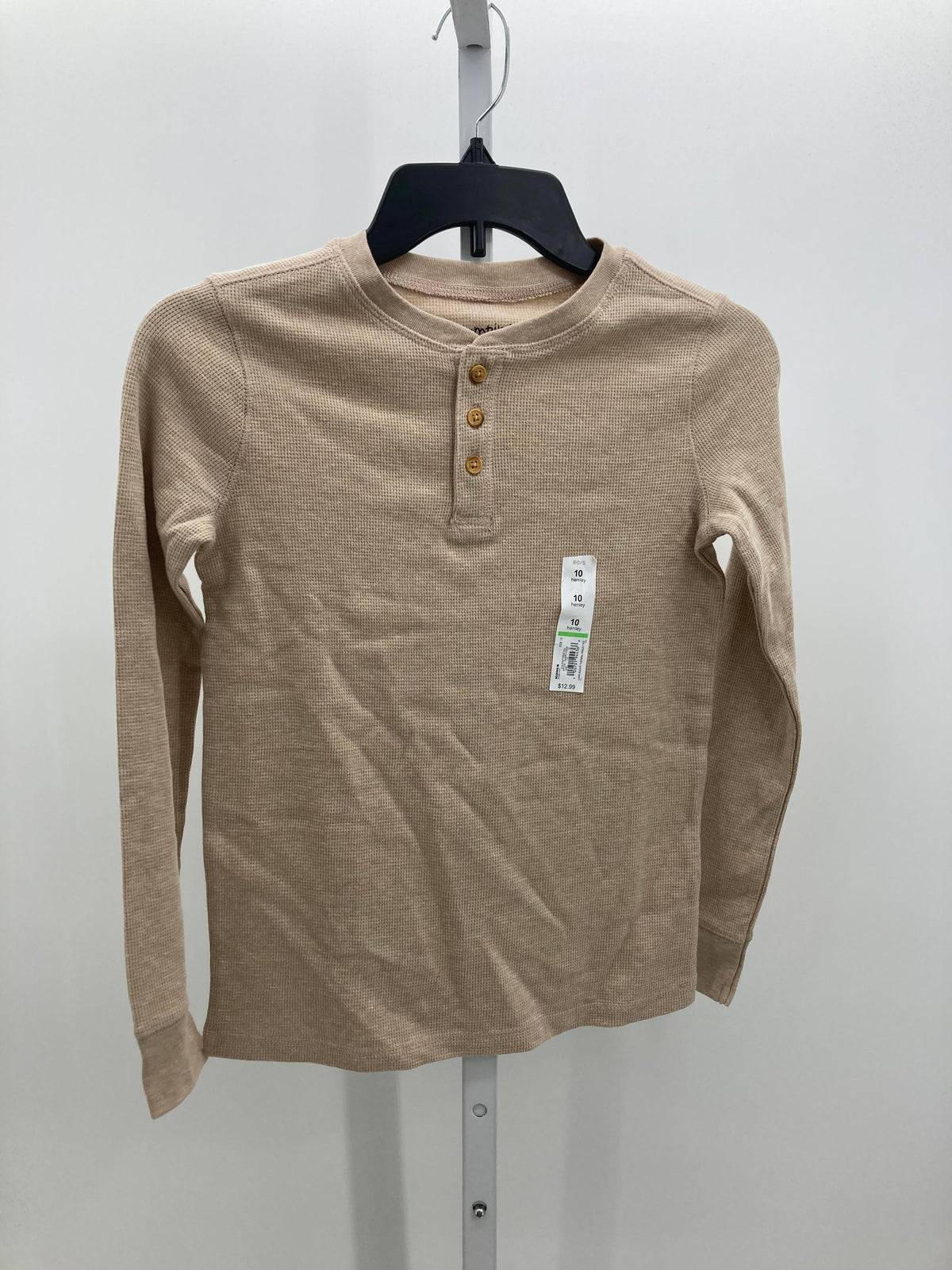 NEW HENLEY WAFFLE KNIT