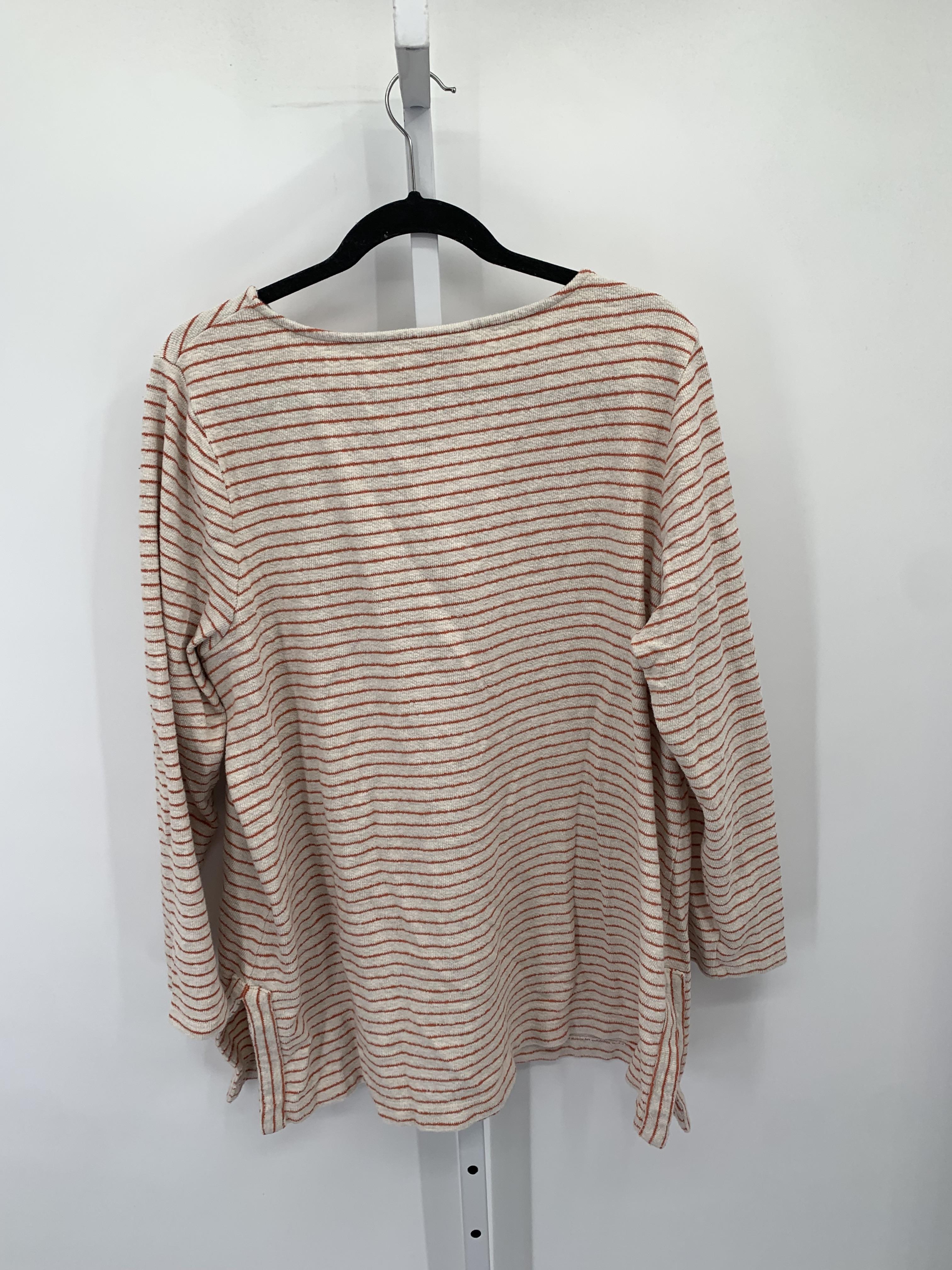 J-Jill Size 2X Womens Long Sleeve Shirt