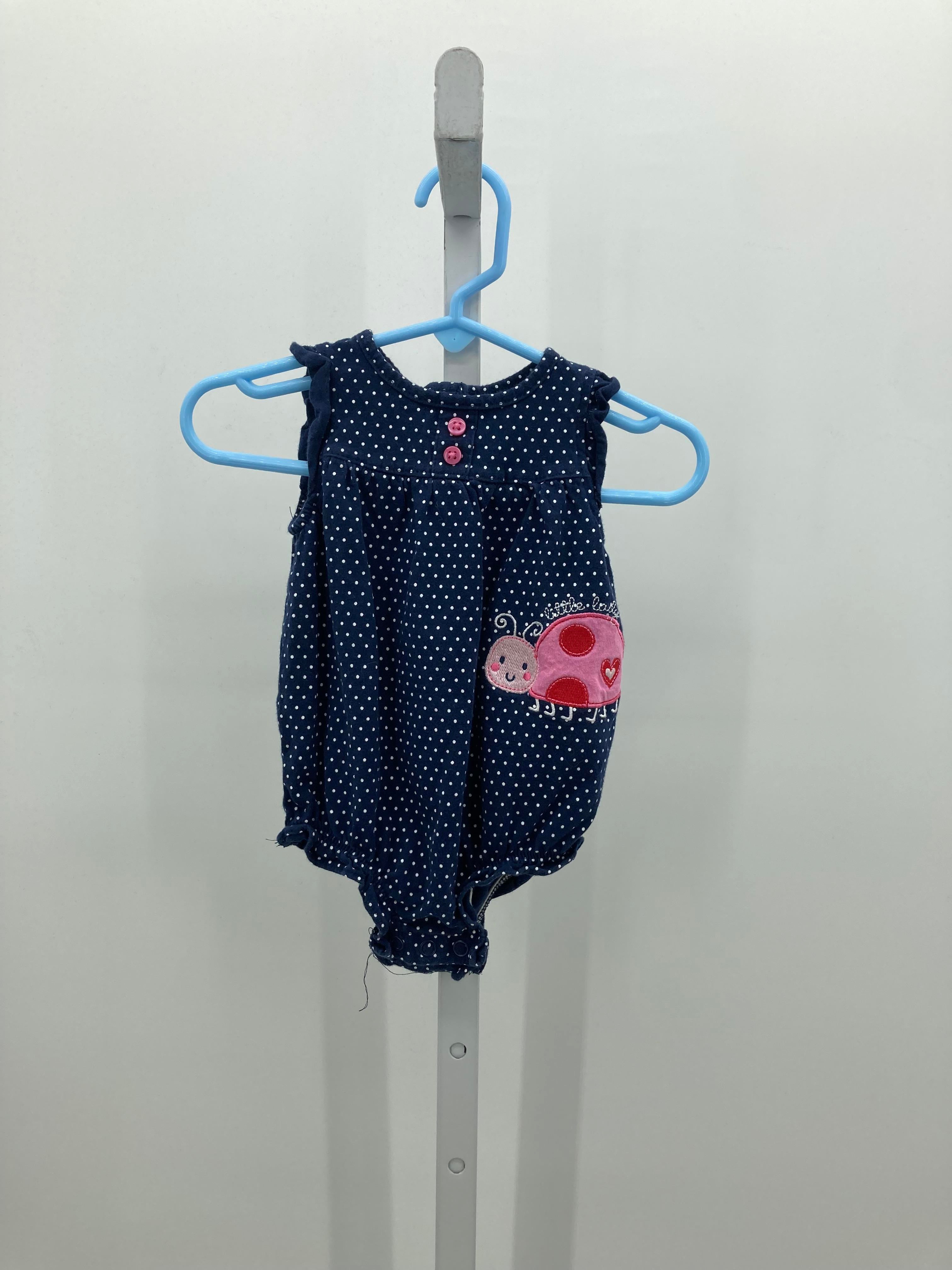 Carters Size 9 Months Girls Sleeveless Romper
