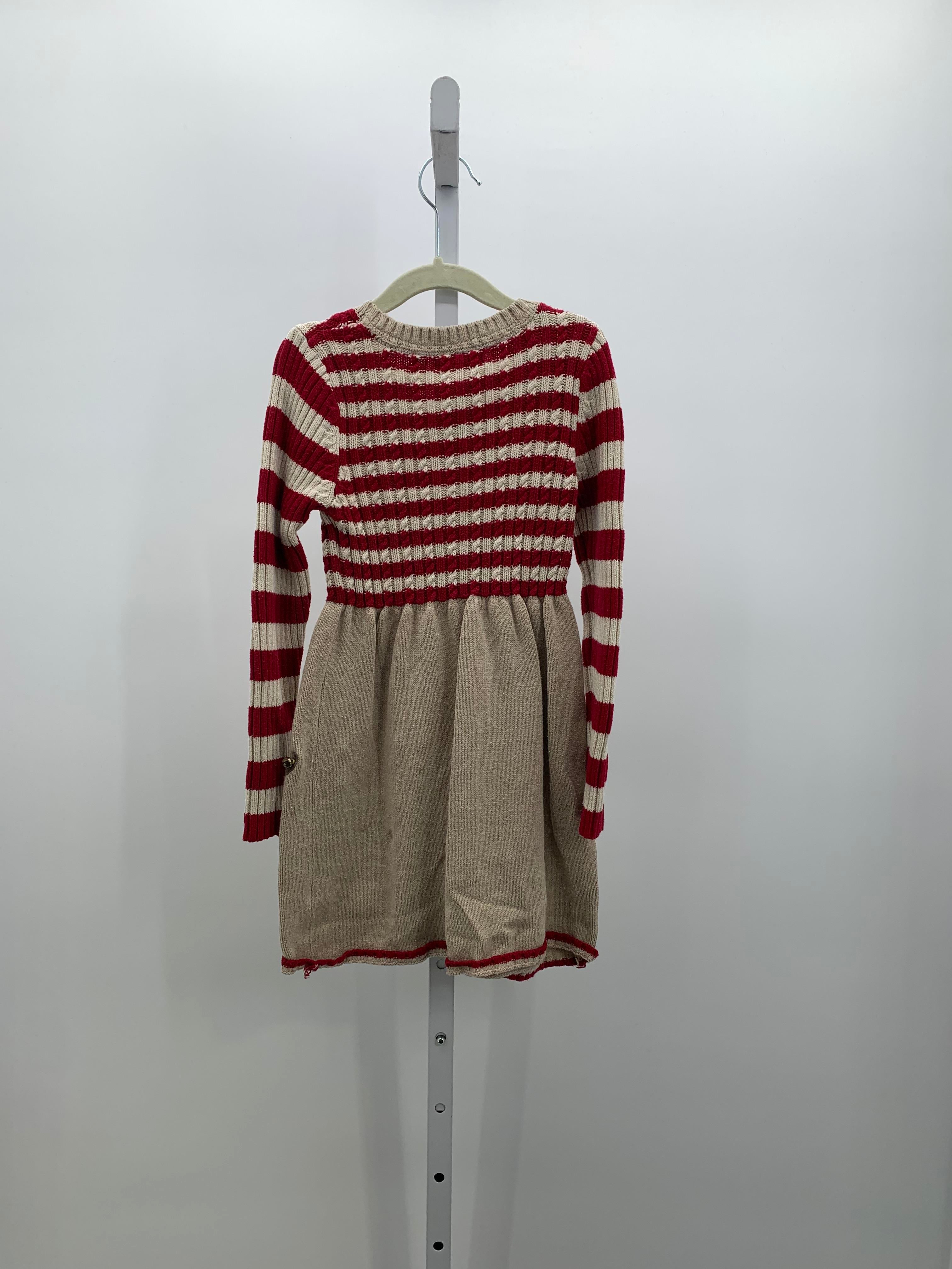 LONG SLV SWEATER DRESS REINDEER BELLS.