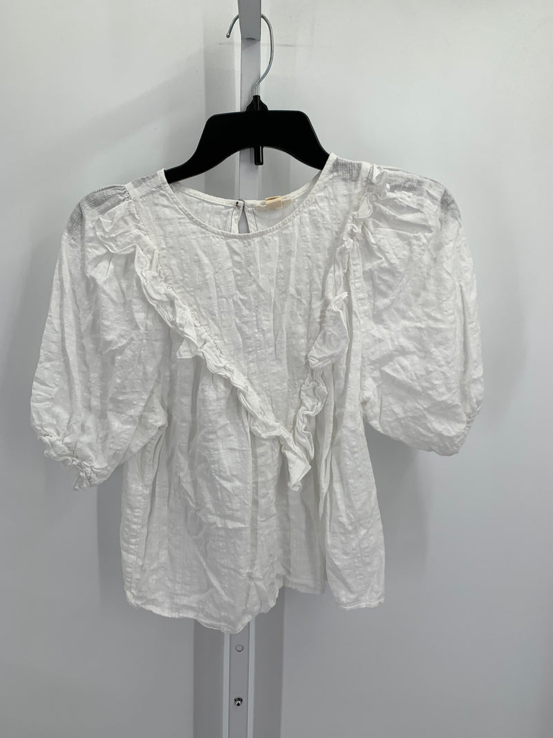 A.N.A. Size Small Misses Short Sleeve Shirt